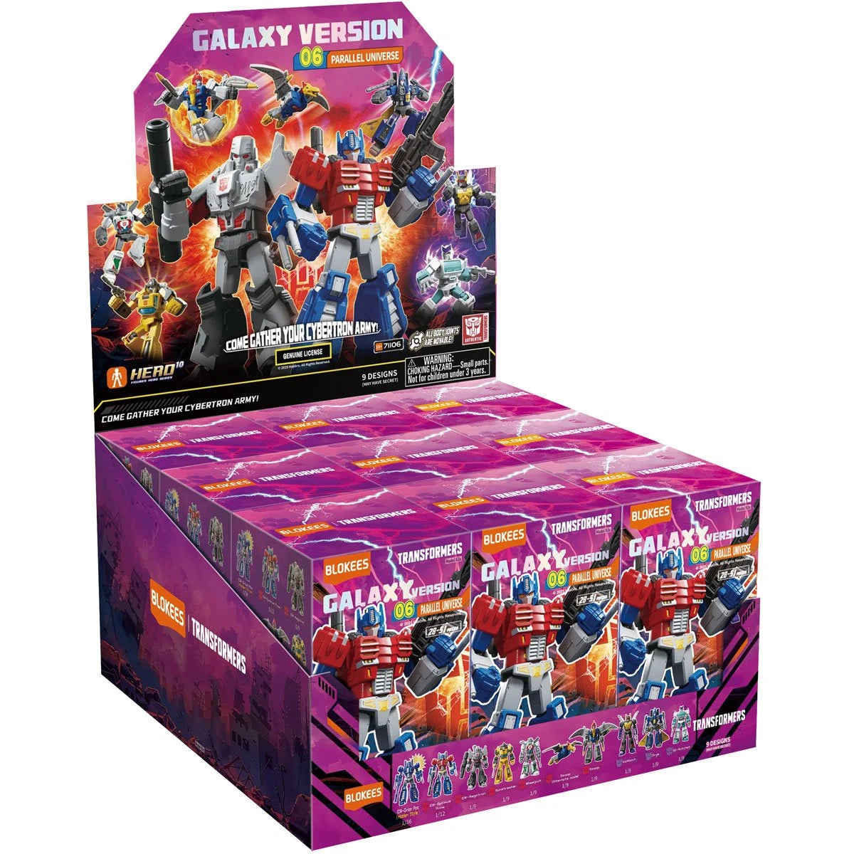 BLOKEES Transformers Galaxy Version 06 Parallel Universe