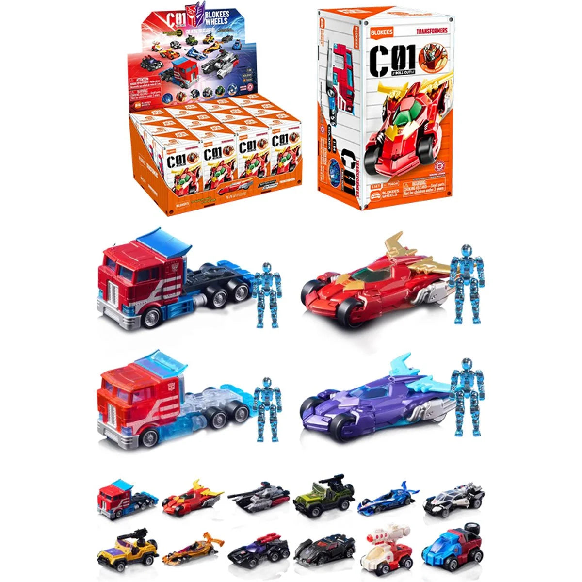 Blokees Transformers Wheels: C01 Prime Unitary Surprise 75604