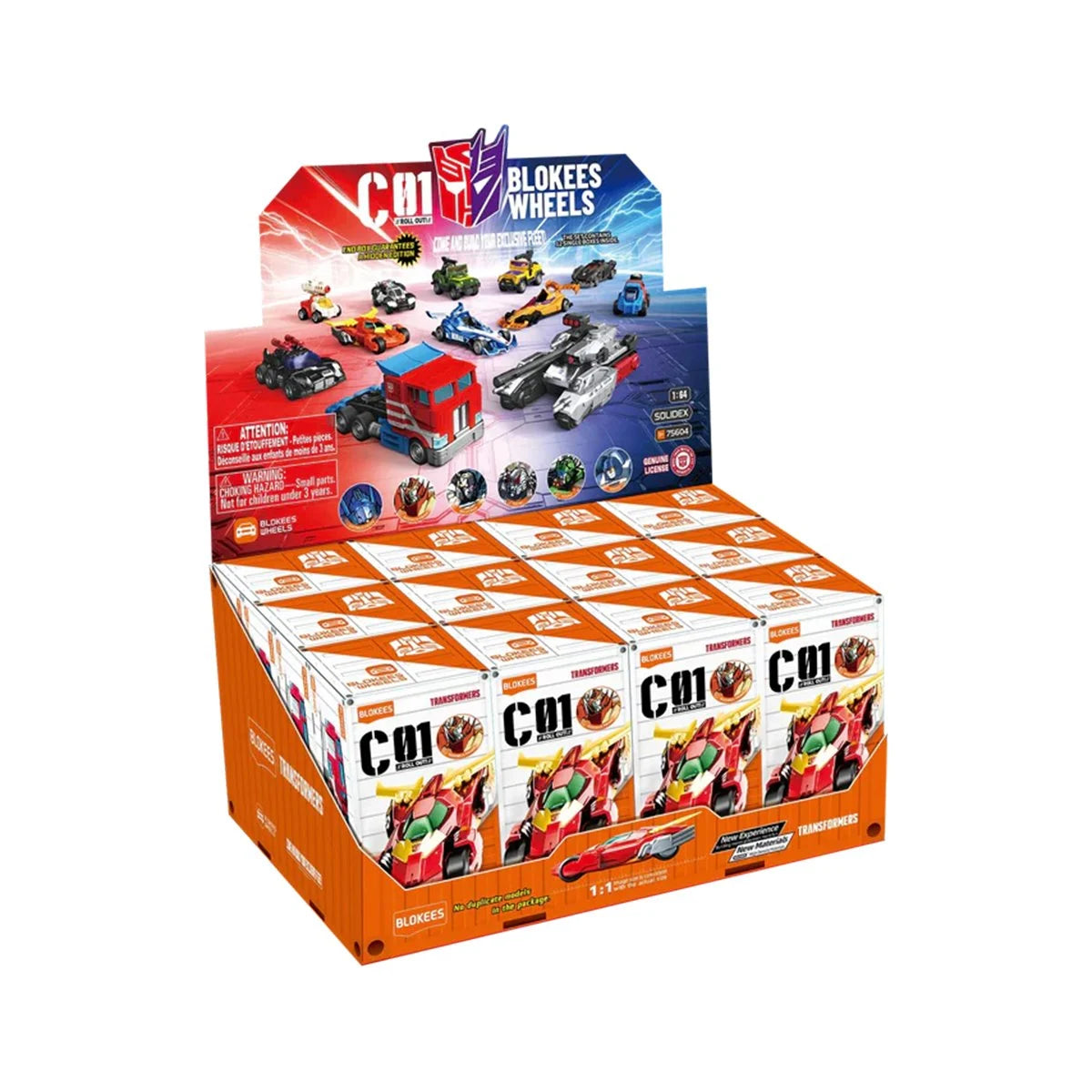 Blokees Transformers Wheels: C01 Prime Unitary Surprise 75604