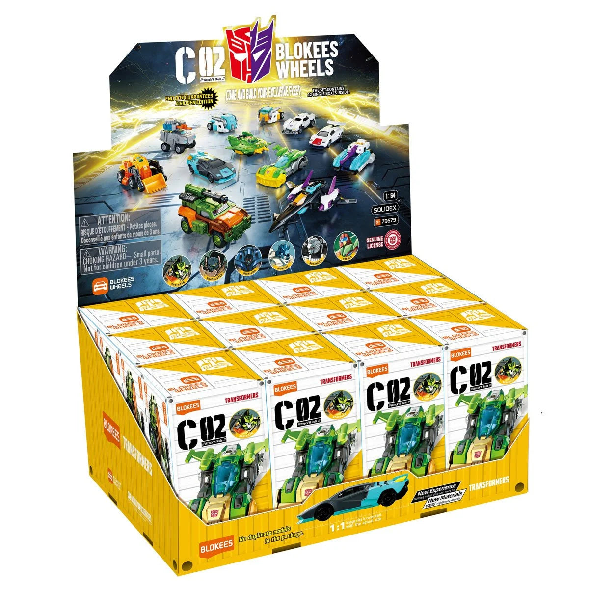 BLOKEES Transformers Wheels: C02 Wreck'N Rule 75679