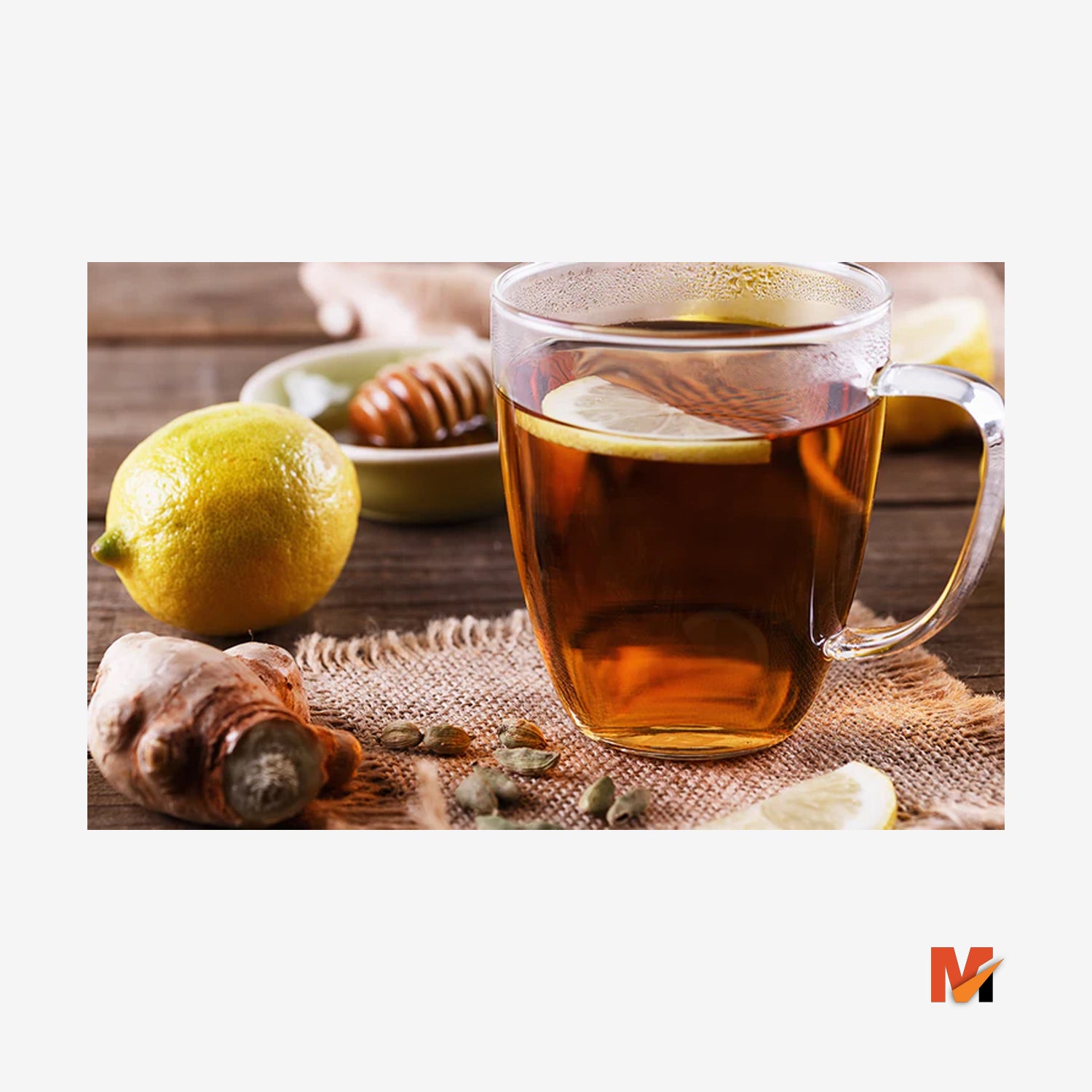 black tea and cardamom