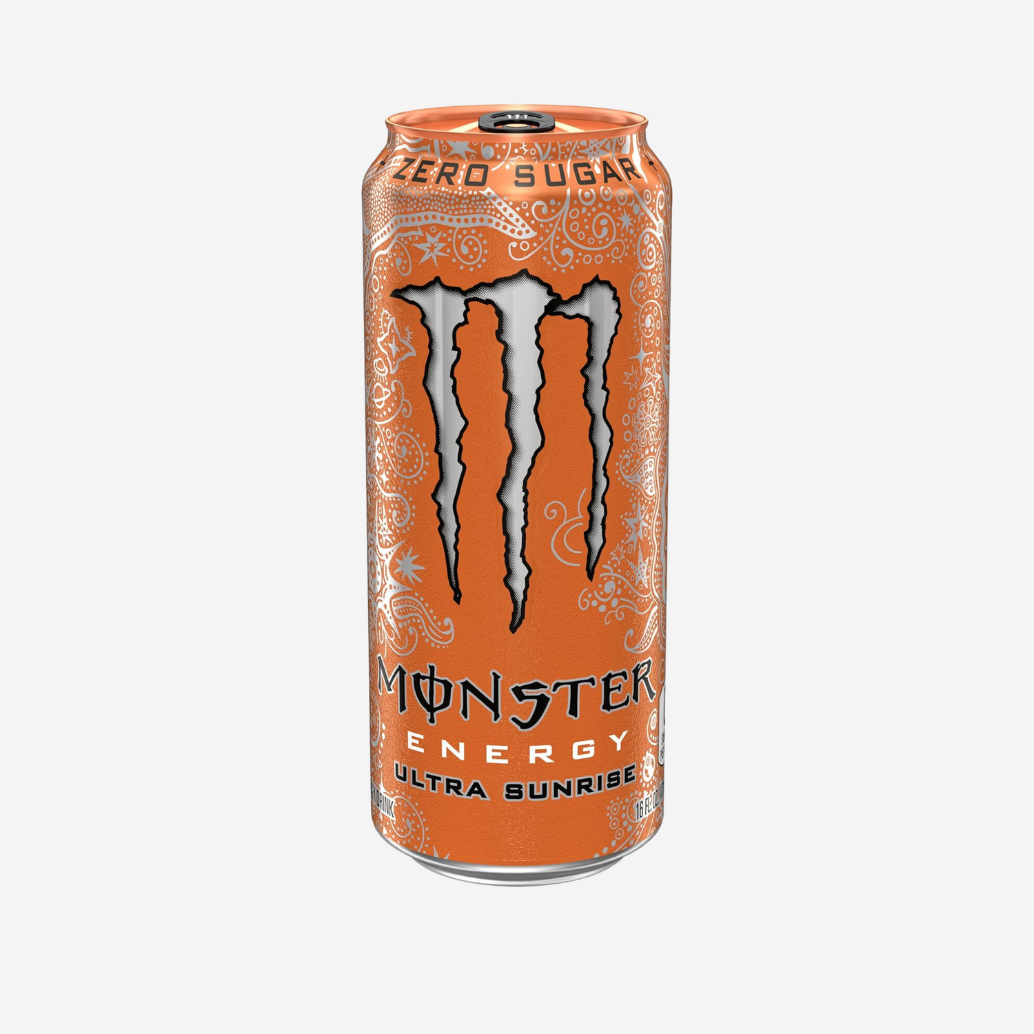 Monster Energy Ultra Sunrise, Sugar Free Energy Drink, 16 Fl Oz