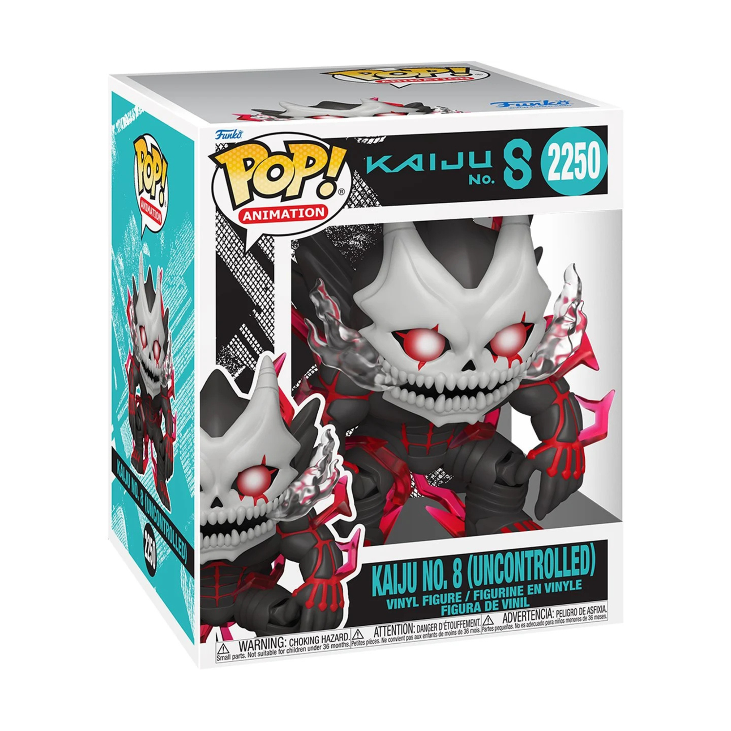 Funko Pop! Animation Kaiju No. 8 – Kaiju No. 8 (Uncontrolled) Super Vinyl Figure 