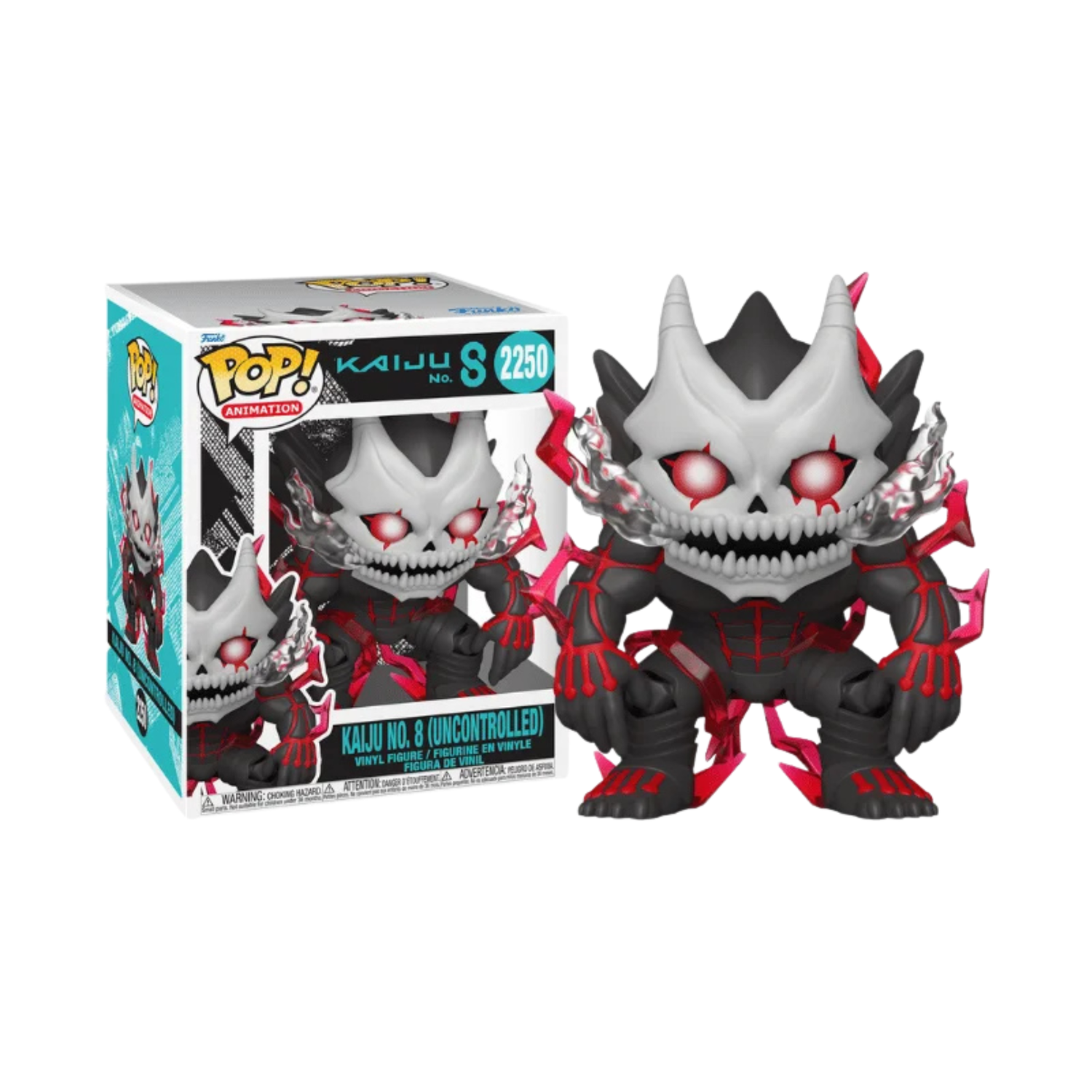 Funko Pop! Animation Kaiju No. 8 – Kaiju No. 8 (Uncontrolled) Super Vinyl Figure 