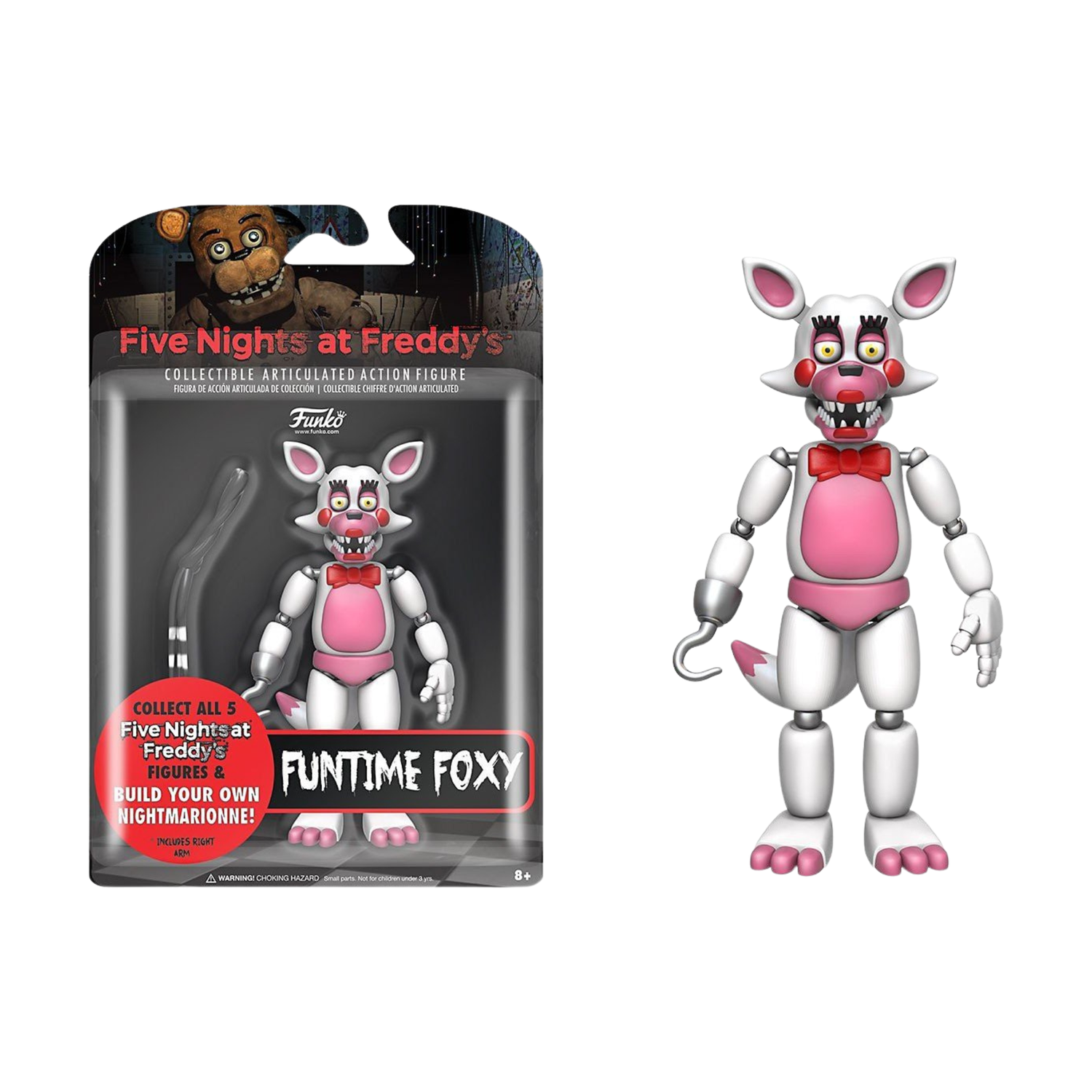 Funko Five Nights at Freddy's Sister Location Funtime Foxy 5-Inch Funko Action Figure