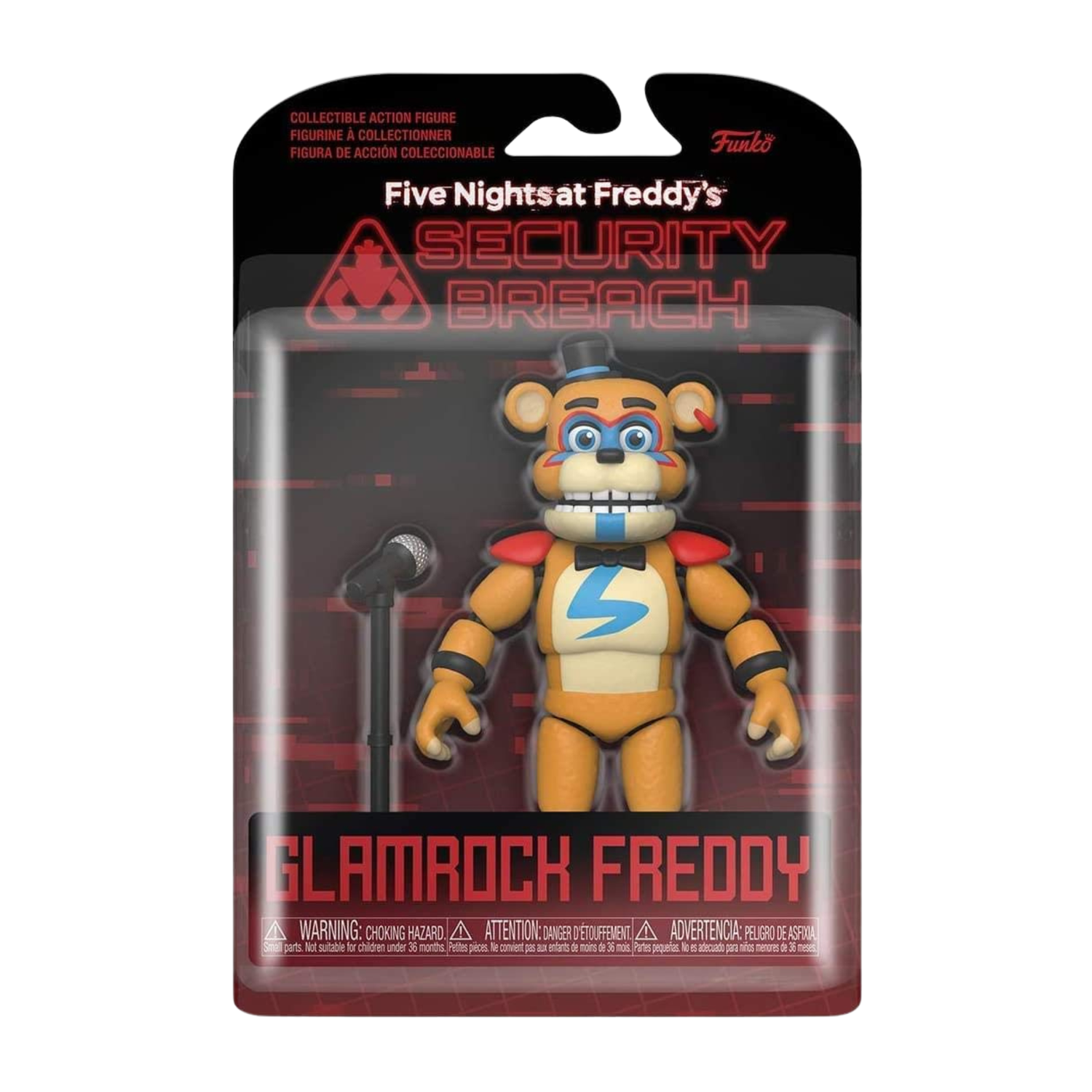 Funko Action Figure Five Nights at Freddy’s Security Breach – Glamrock Freddy