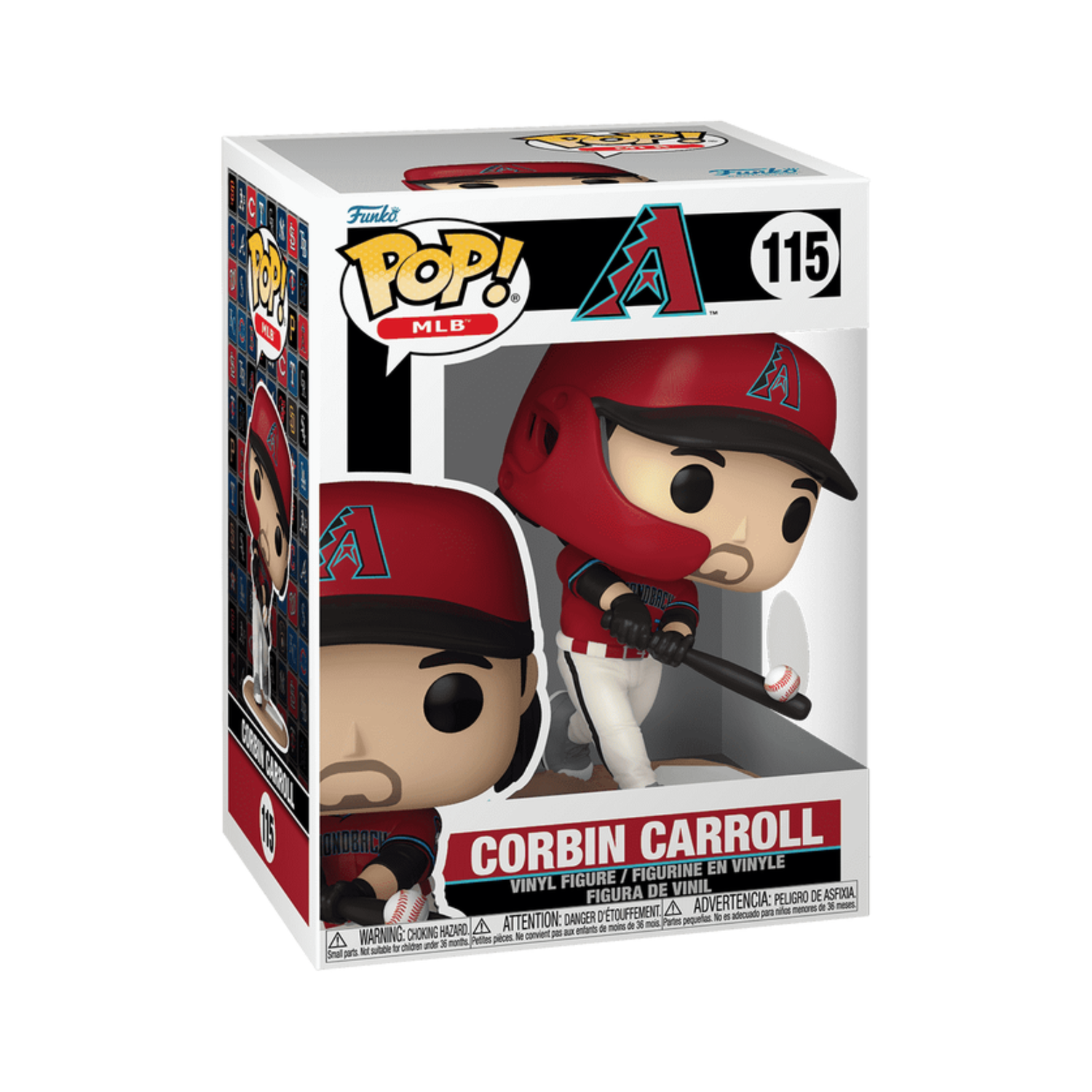 Funko Pop! MLB Arizona Diamondbacks – Corbin Carroll Vinyl Figure 