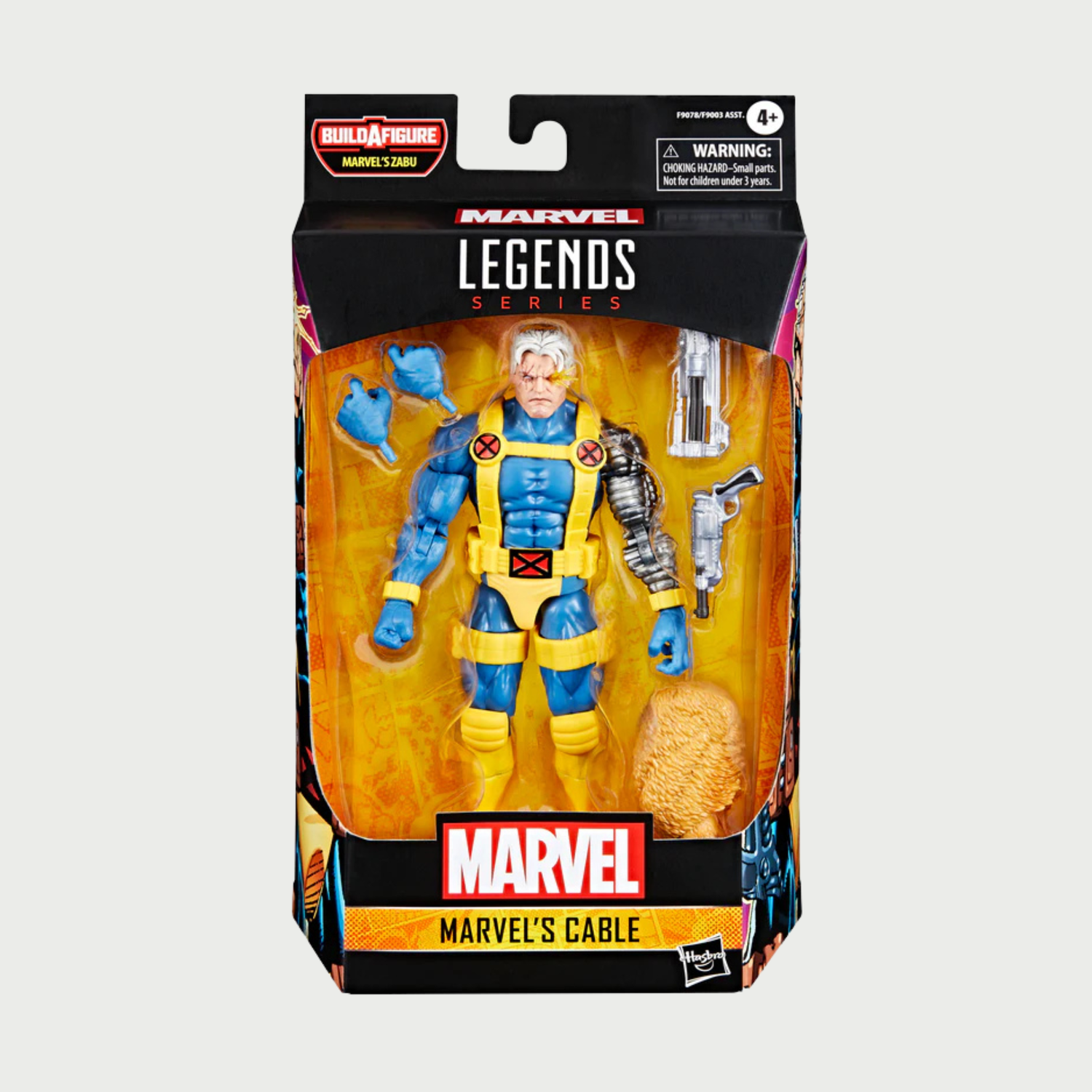 Marvel Legends Zabu Series Cable 6-Inch Action Figure
