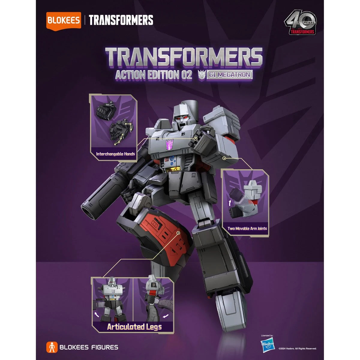 BLOKEES Transformers Action Edition 02 - G1 Megatron
