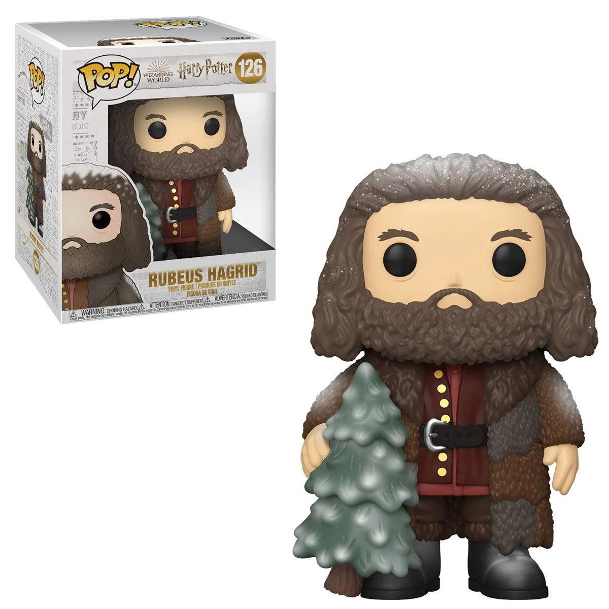 Funko Pop! Movies: Harry Potter Holiday - 6 Inch Hagrid Vinyl Figure
