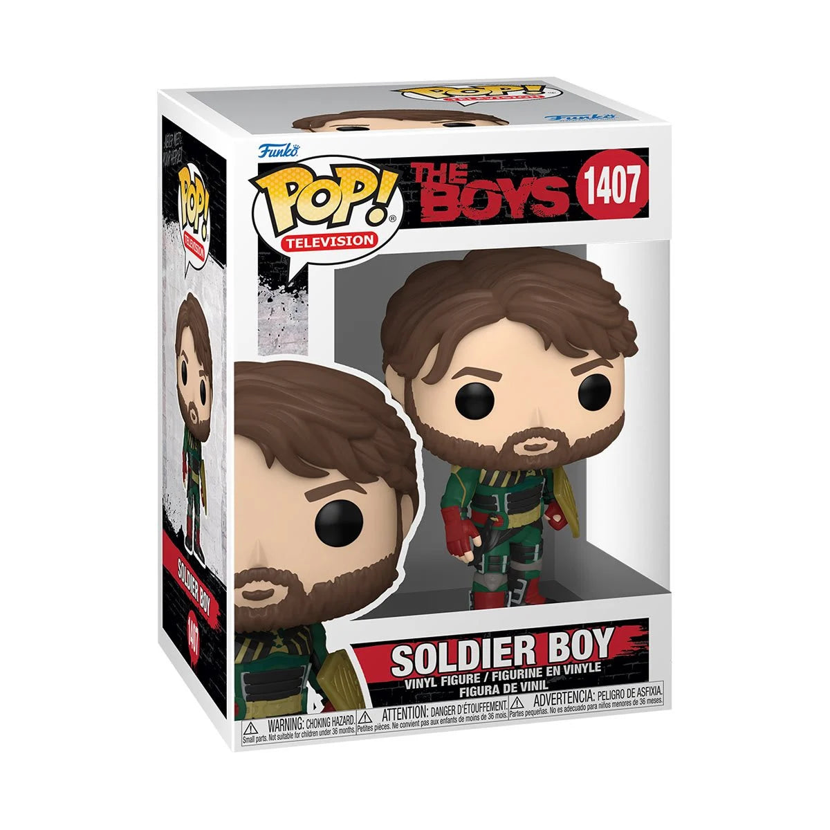 Funko POP! TV: The Boys - Soldier Boy - Collectable Vinyl Figure - Gift Idea - Official Merchandise - for Kids & Adults - TV Fans - Model Figure for Collectors and Display