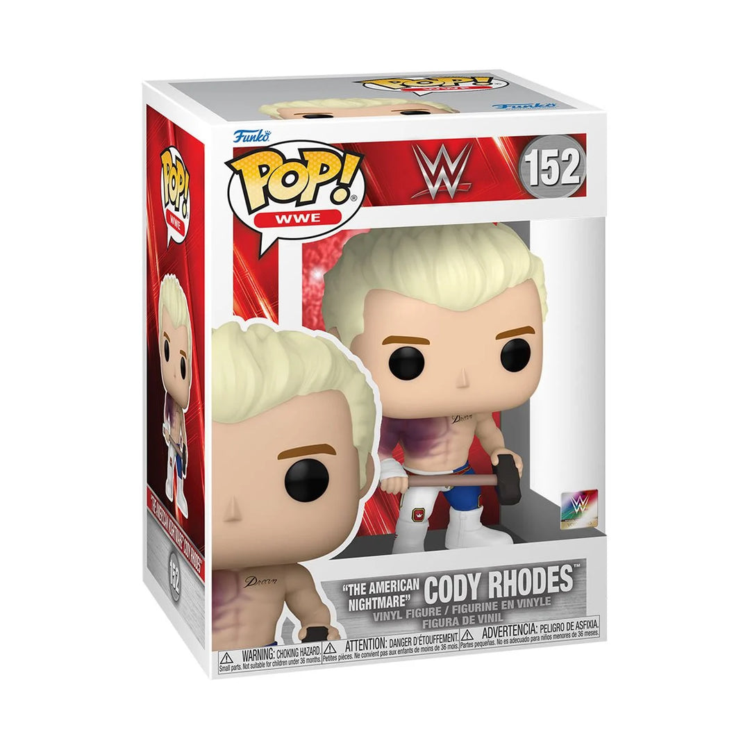 Funko POP! WWE: Cody Rhodes - (Hell in a Cell) - Collectable Vinyl Figure - Gift Idea - Official Merchandise - for Kids & Adults - Sports Fans - Model Figure for Collectors and Display