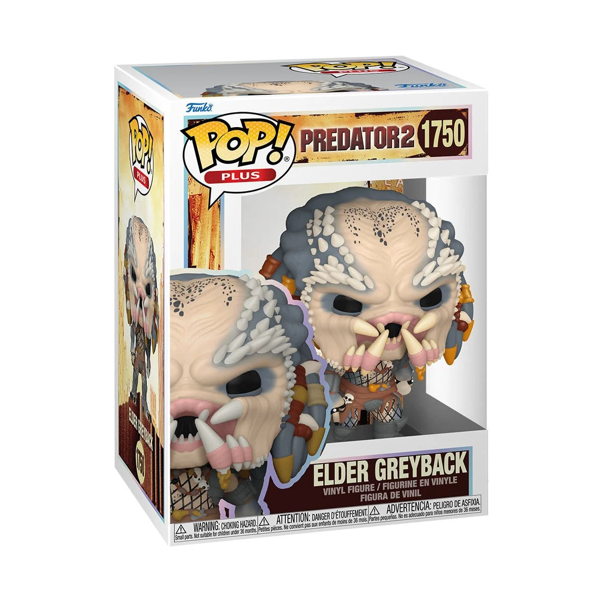 Funko Pop Plus: Predator 2 - Elder Greyback - Predator Classic - Collectable Vinyl Figure - Gift Idea - Official Merchandise - Toys for Kids & Adults - Sci-Fi Fans - Model Figure for Collectors