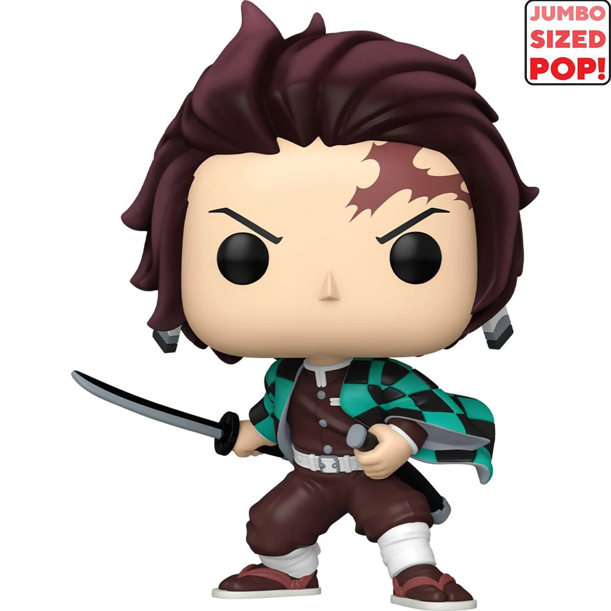 Funko Demon Slayer Tanjiro Kamado Jumbo 10-Inch Funko Pop! Vinyl Figure 
