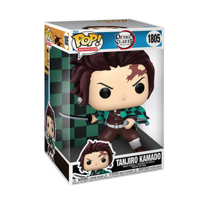 Funko Demon Slayer Tanjiro Kamado Jumbo 10-Inch Funko Pop! Vinyl Figure #1805