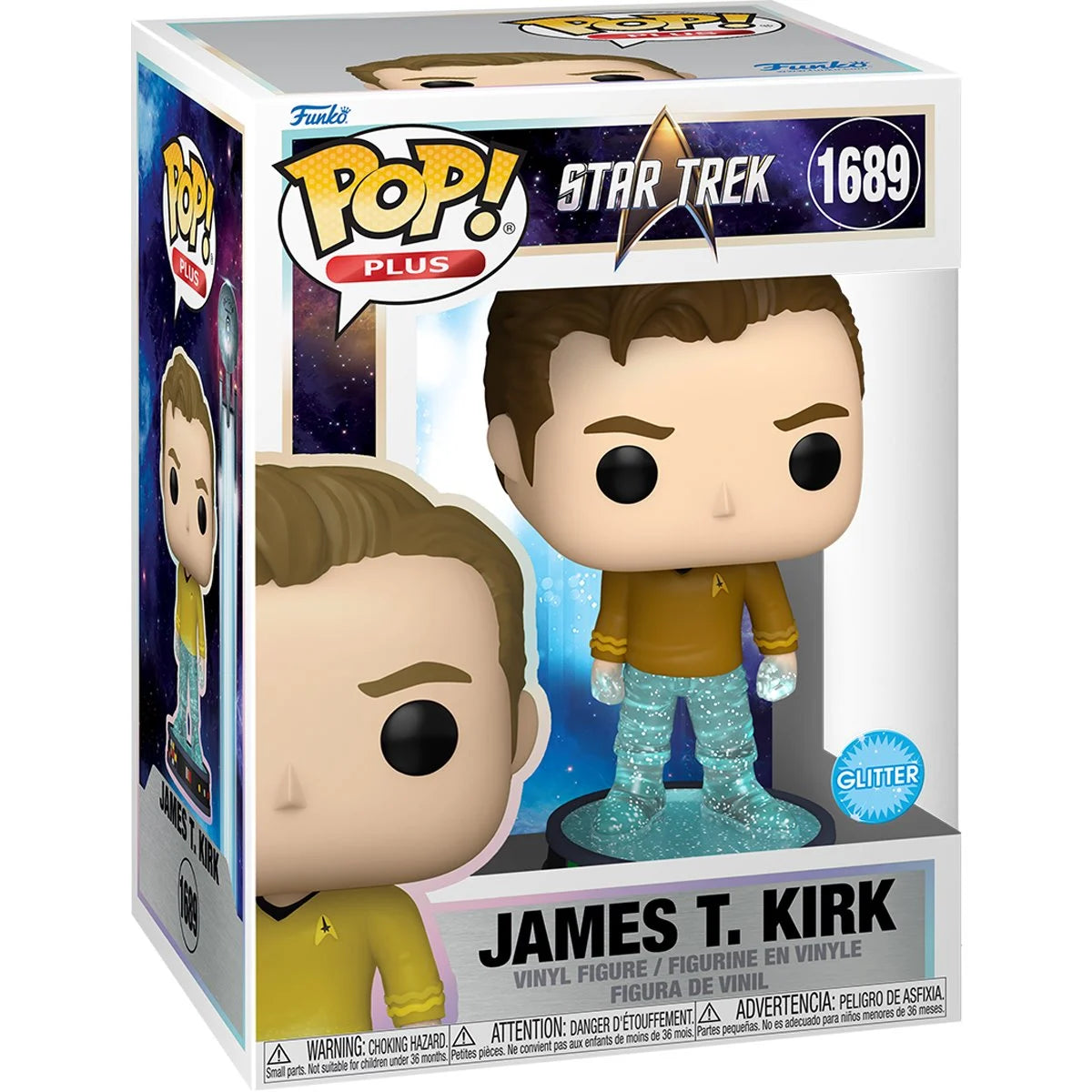 Funko Pop Plus: Star Trek Transporter - James T. Kirk - Star Trek Generations - Collectable Vinyl Figure - Gift Idea - Official Merchandise - Toys for Kids & Adults - Sci-Fi Fans