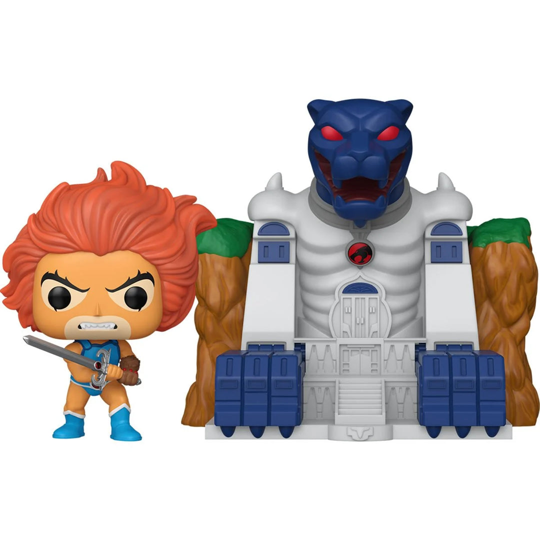 Funko Pop Town: Thundercats - Lion-O with Cat's Lair - Collectable Vinyl Figure - Gift Idea - Official Merchandise - Toys for Kids & Adults - Cartoon/Animation Fans