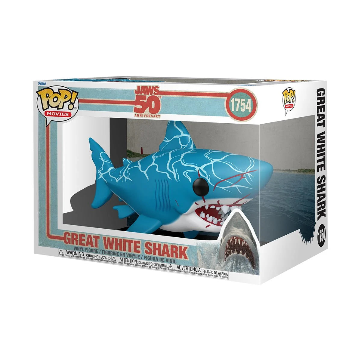 Funko Pop! Movies: Jaws - Great White Shark (Retro)