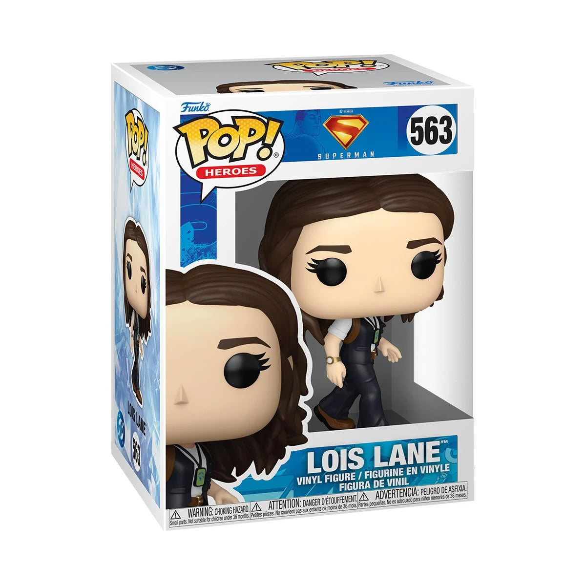 Funko Pop! DC: Superman 2025 - Lois Lane - Collectable Vinyl Figure - Gift Idea - Official Merchandise - Toys for Kids & Adults - Movies Fans - Model Figure for Collectors and Display