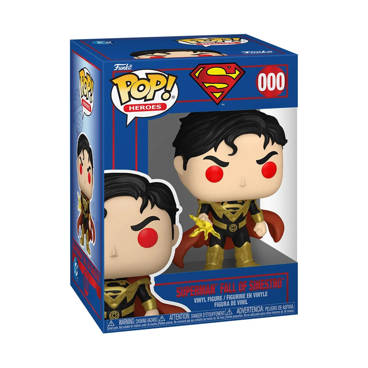 Funko Pop! Heroes: Shield Through The Ages - Superman Fall of Sinestro - DC Comics - Collectable Vinyl Figure - Gift Idea - Official Merchandise - Toys for Kids & Adults - DC Comics Fans