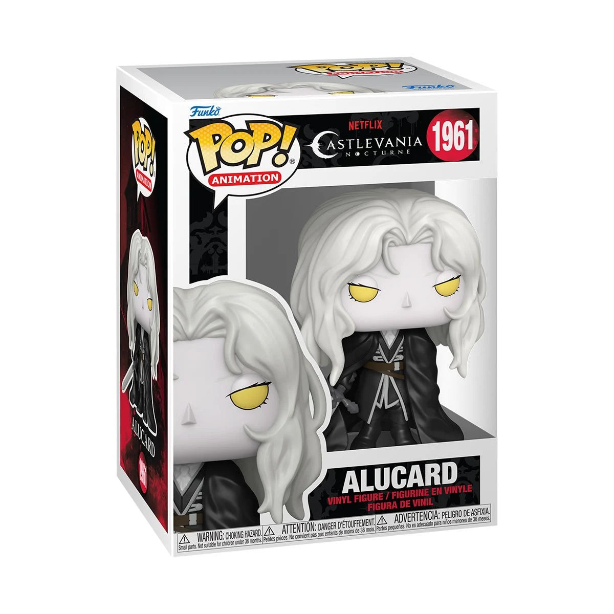Funko Pop! Animation: Castlevania Nocturn - Alucard - Collectable Vinyl Figure - Gift Idea - Official Merchandise - Toys for Kids & Adults - Horror Fans - Model Figure for Collectors and Display