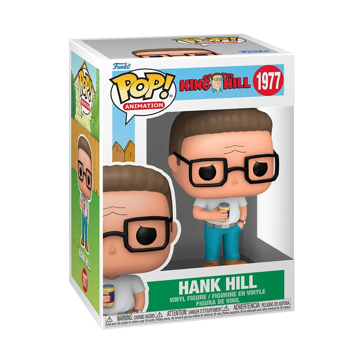 Funko Pop! TV: King of The Hill - Hank Hill - Collectable Vinyl Figure - Gift Idea - Official Merchandise - Toys for Kids & Adults - Cartoons Fans - Model Figure for Collectors and Display