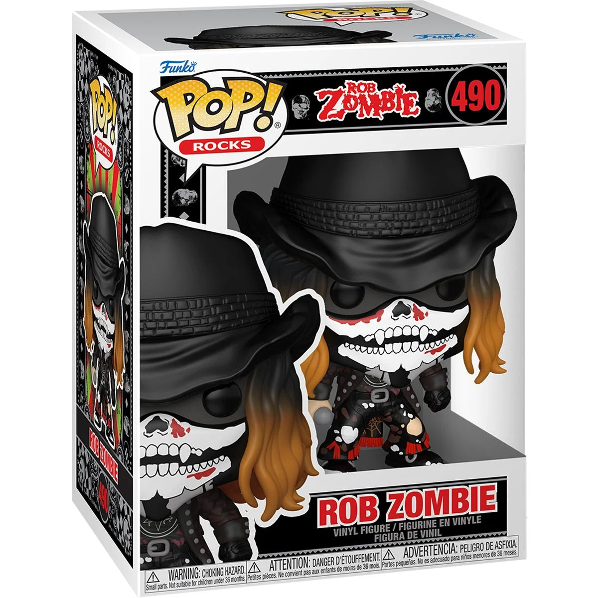 Funko Rocks: Rob Zombie with Bandana - Collectable Vinyl Figure  