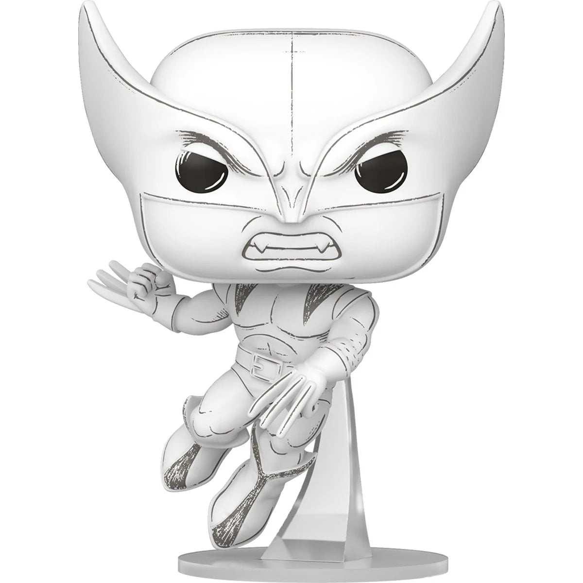 Funko Pop! Marvel: Marvel Sketched - Wolverine - X-Men - Collectable Vinyl Figure - Gift Idea - Official Merchandise - Toys for Kids & Adults - Comic Fans - Model Figure for Collectors and Display