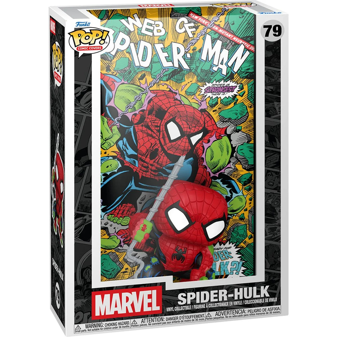 Funko Pop! Comic Cover: Marvel - Spider-Hulk - Collectable Vinyl Figure - Gift Idea - Official Merchandise - Toys for Kids & Adults - Marvel Fans - Model Figure for Collectors and Display