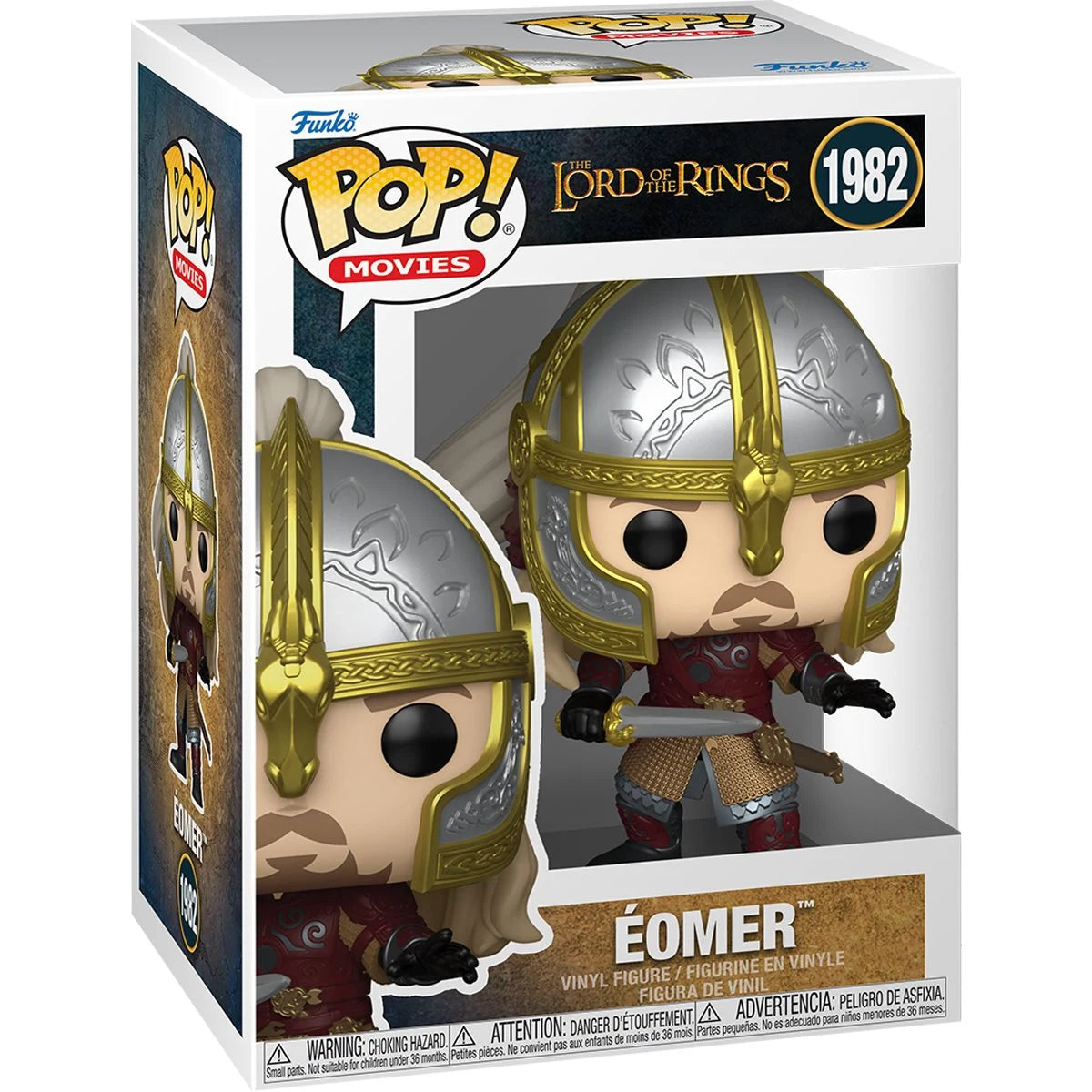 Funko Pop! Movies: Lord of The Rings - Eomer - Collectable Vinyl Figure - Gift Idea - Official Merchandise - Toys for Kids & Adults - Movies Fans - Model Figure for Collectors and Display