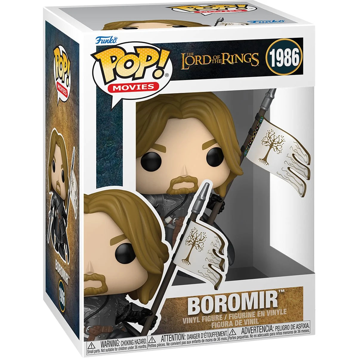 Funko Pop! Movies: Lord of The Rings - Boromir - Collectable Vinyl Figure - Gift Idea - Official Merchandise - Toys for Kids & Adults - Movies Fans - Model Figure for Collectors and Display