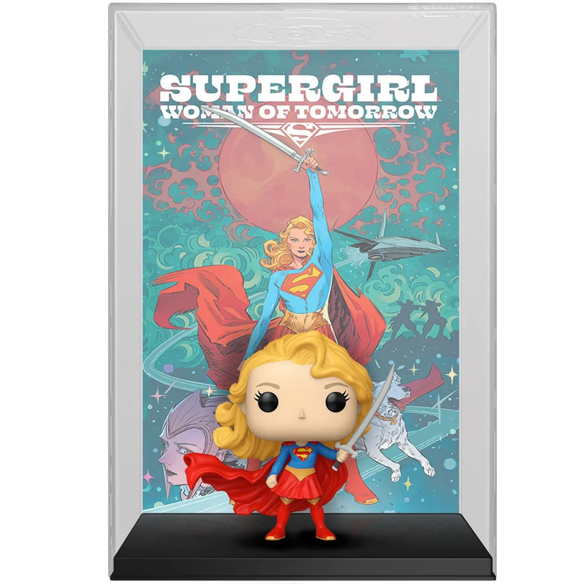 Funko Pop! Comic Cover: Supergirl - Collectable Vinyl Figure - Gift Idea- Official Merchandise - Toys for Kids & Adults - Comic Fans - Model Figure for Collectors and Display