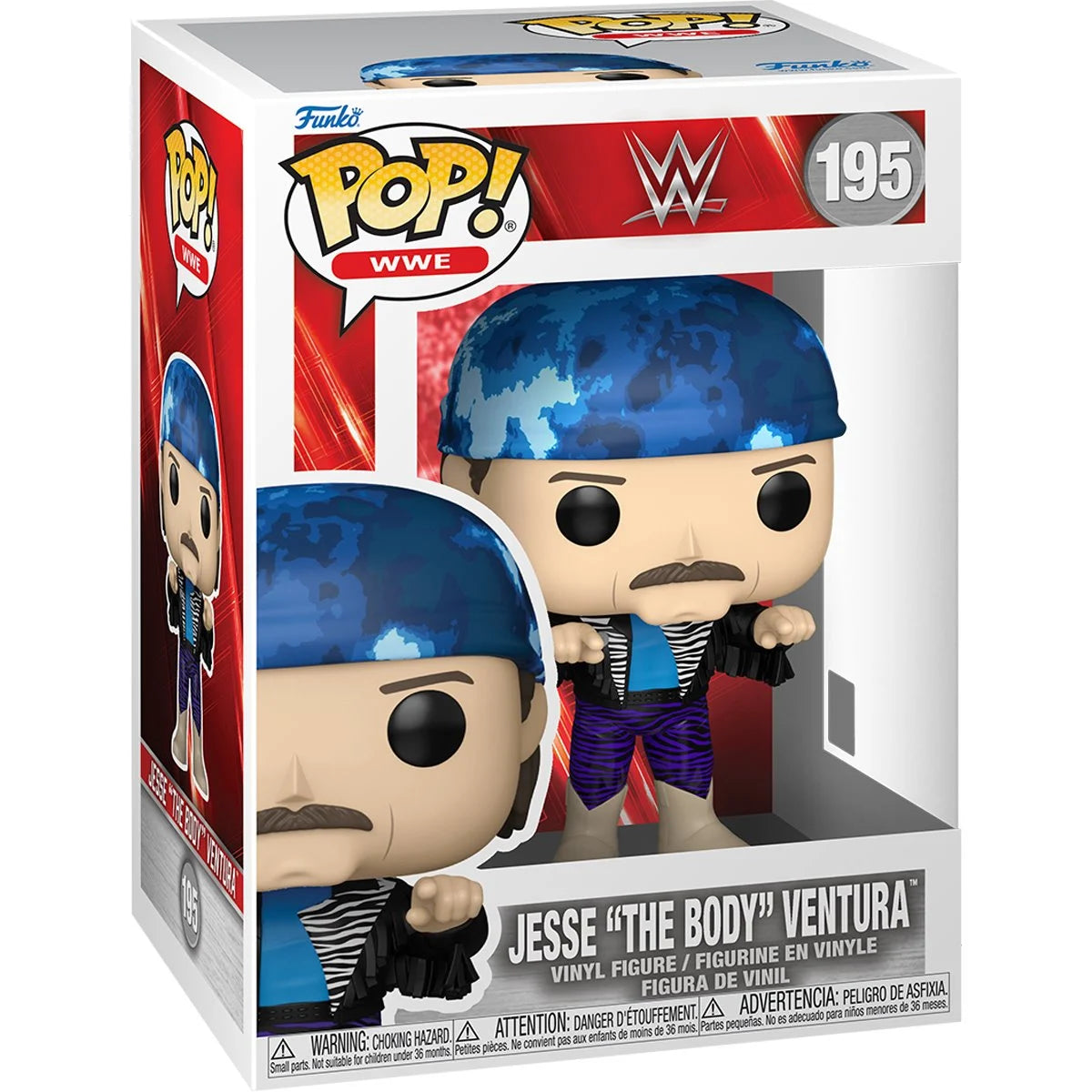 Funko Pop! WWE: Jesse The Body Ventura - Collectable Vinyl Figure - Gift Idea - Official Merchandise - Toys for Kids & Adults - Sports Fans - Model Figure for Collectors and Display