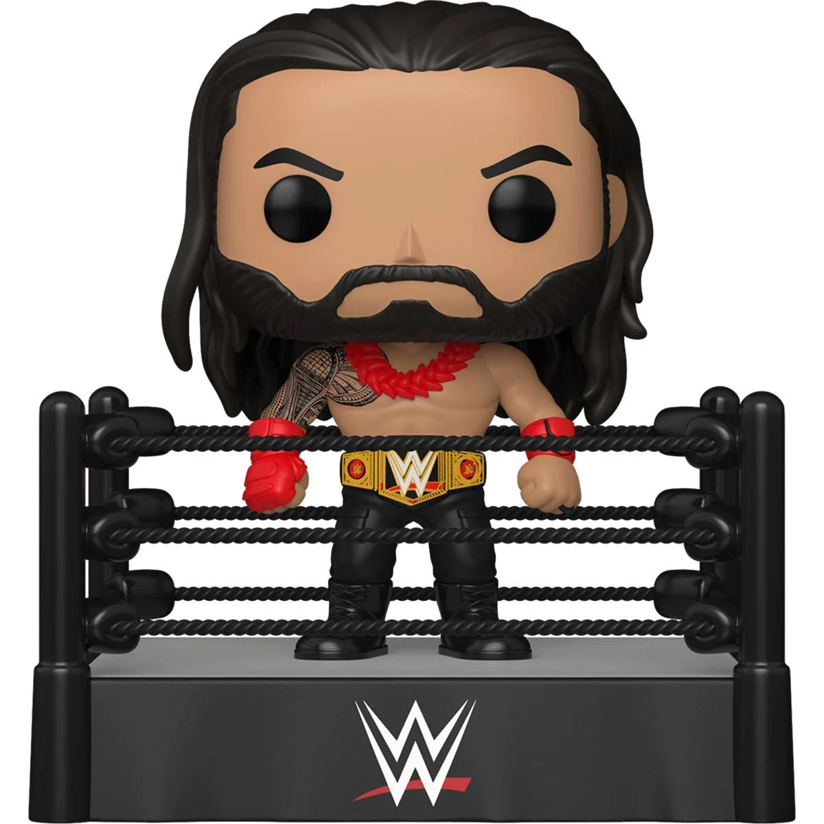 Mattel WWE Ultimate Edition Action Figure & Accessories Set Umaga 6-inch Collectible with Swappable Heads & Hands, 30 Articulation Points