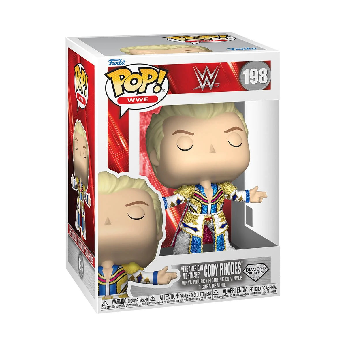 Funko Pop! WWE: The American Nightmare Cody Rhodes - Collectable Vinyl Figure - Gift Idea - Official Merchandise - Toys for Kids & Adults - Sports Fans - Model Figure for Collectors and Display