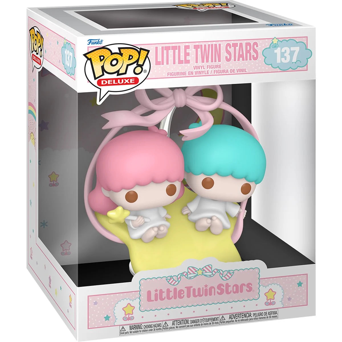 Funko Pop! Deluxe: Hello Kitty - Little Twin Stars - Collectable Vinyl Figure 