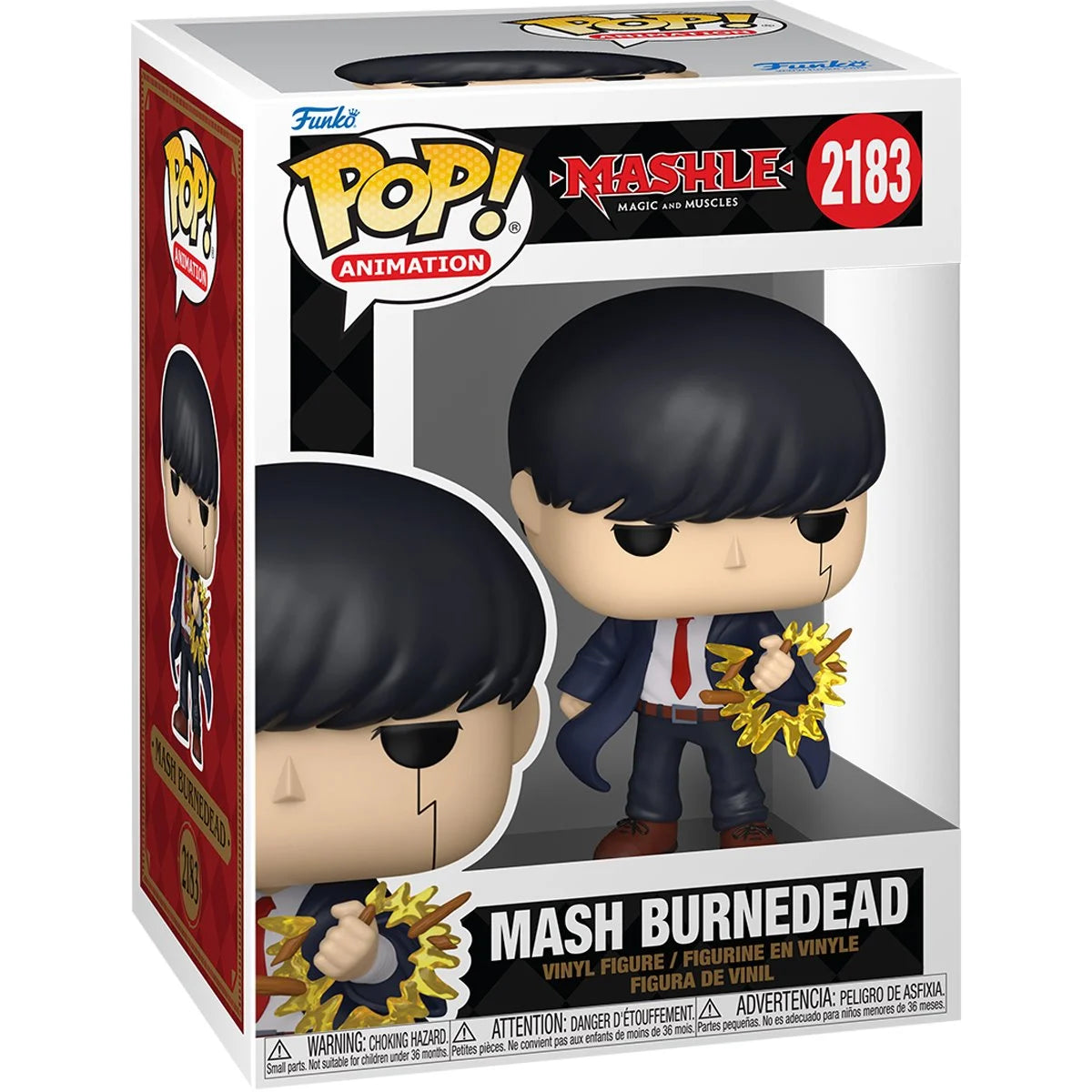 Funko Pop! Animation: Mashle - Mash Burnedead - Collectable Vinyl Figure - Gift Idea - Official Merchandise - Toys for Kids & Adults - Anime Fans - Model Figure for Collectors and Display