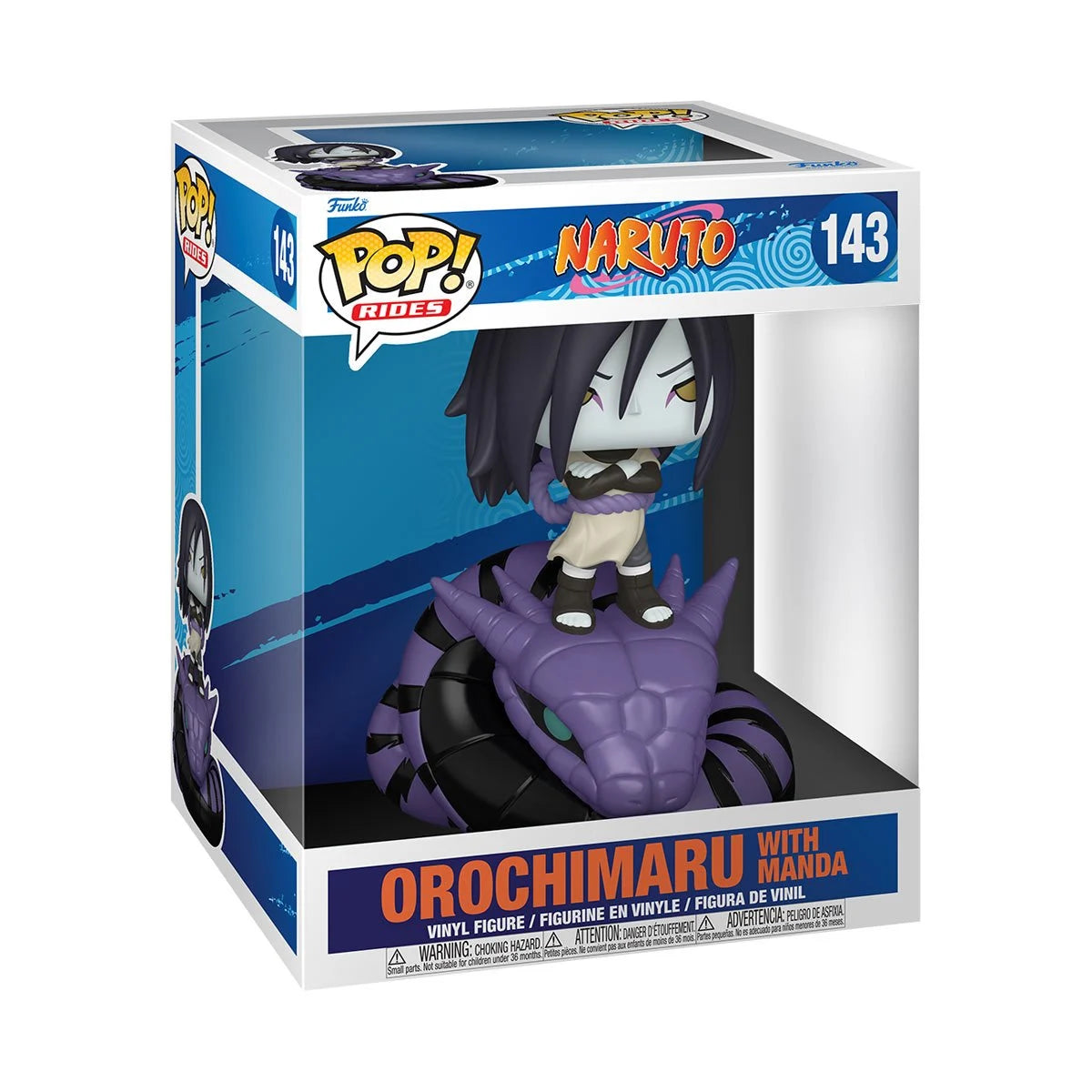 Funko Pop! Rides: Naruto Classic - Orochimaru with Manda - Collectable Vinyl Figure - Gift Idea - Official Merchandise - Toys for Kids & Adults - Anime Fans - Model Figure for Collectors and Display