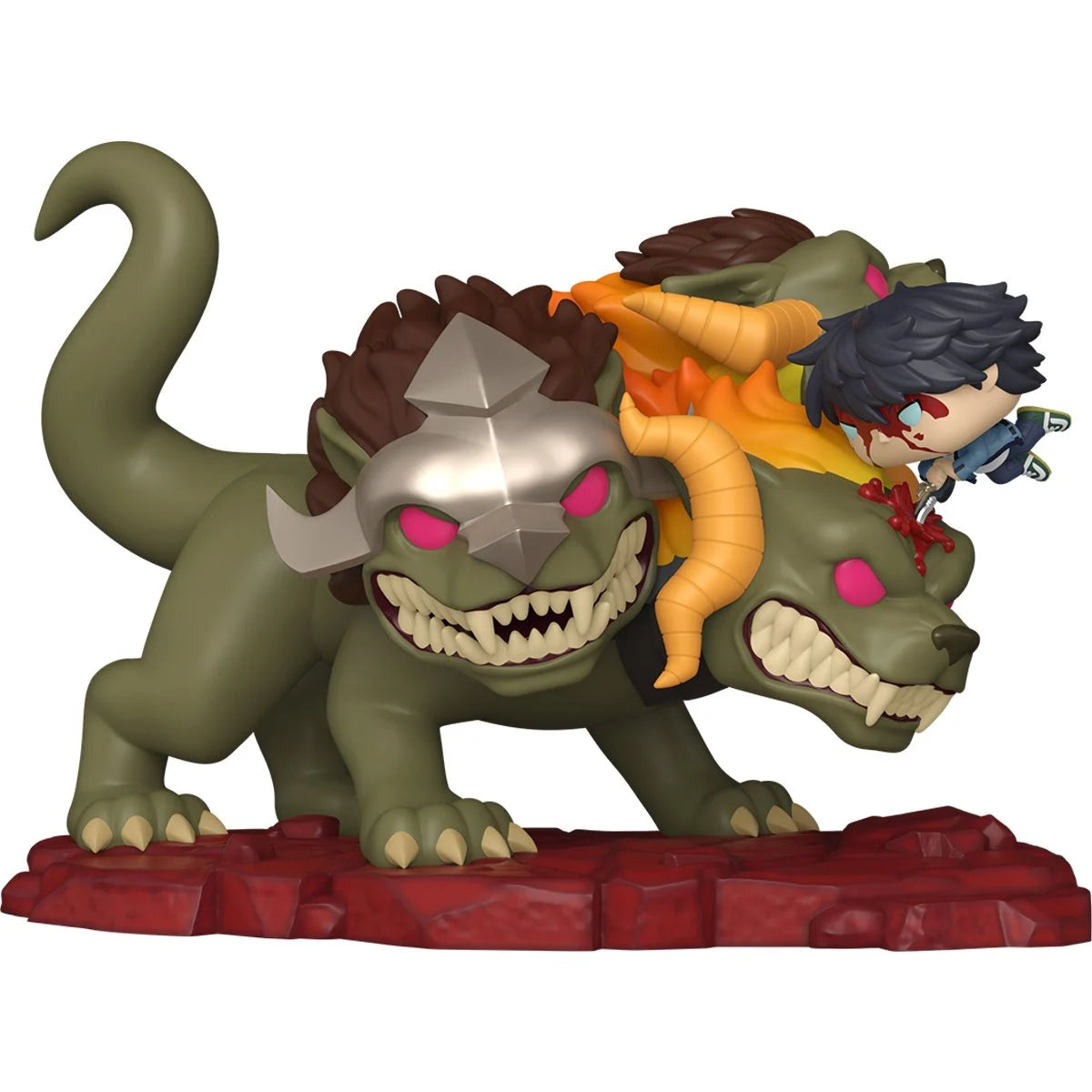 Funko Pop! Deluxe: Solo Leveling - Sung Jinwoo Vs Cerberus - Collectable Vinyl Figure - Gift Idea - Official Merchandise - Toys for Kids & Adults - Anime Fans