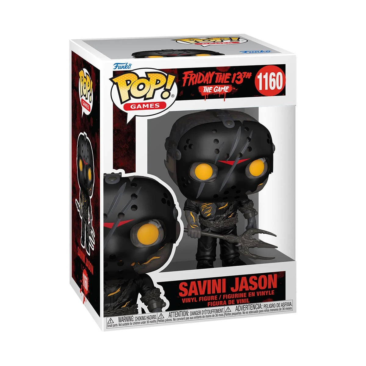 Funko Pop! Games: Friday The 13th - Savini Jason - Jason Universe - Collectable Vinyl Figure - Gift Idea - Official Merchandise - Toys for Kids & Adults - Horror Fans - for Collectors and Display