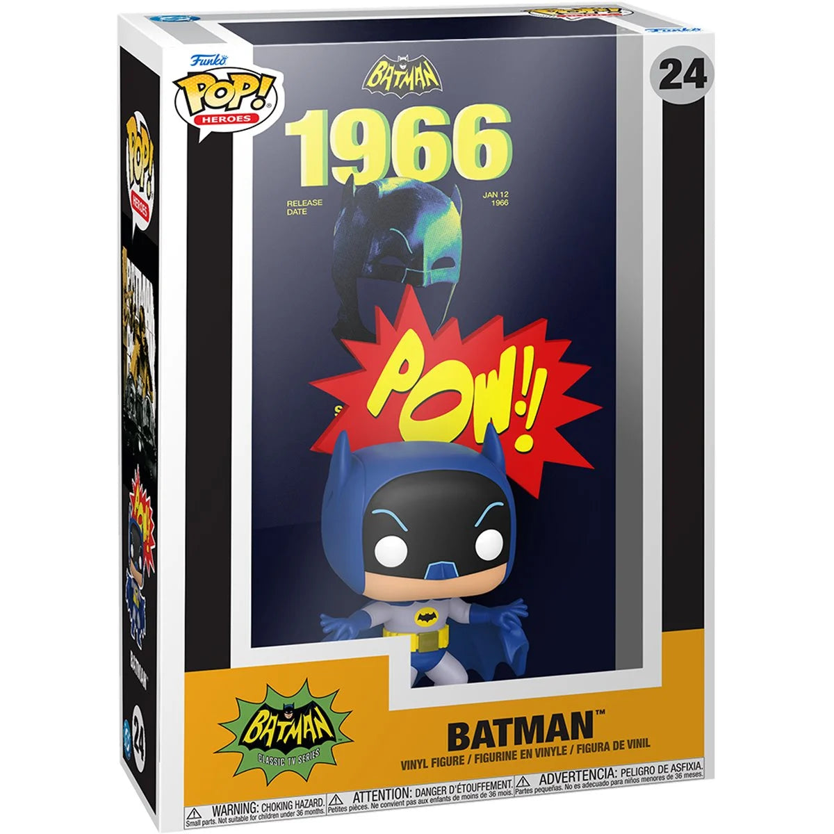 Funko Pop! VHS Covers: Batman 1966 - Batman - Collectable Vinyl Figure - Gift Idea - Official Merchandise - Toys for Kids & Adults - Superheroes Fans - Model Figure for Collectors and Display