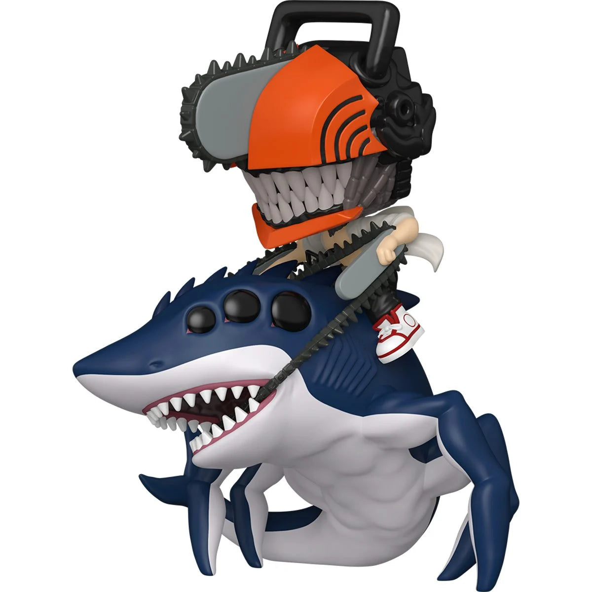 Funko Pop! Rides Deluxe: Chainsaw Man Reze - Chainsaw Man and Beam - Collectable Vinyl Figure - Gift Idea - Official Merchandise - Toys for Kids & Adults - Anime Fans