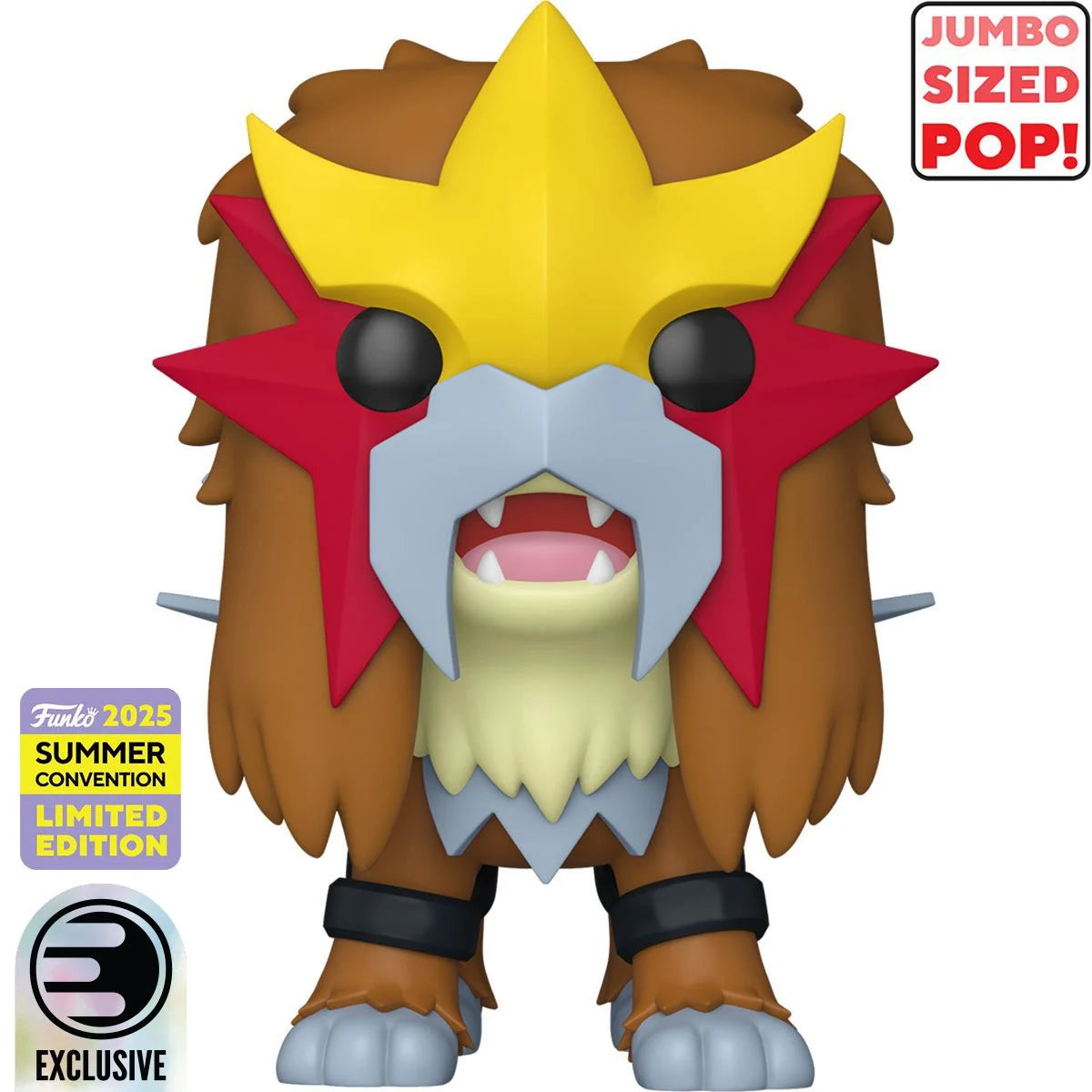 Pokemon Entei Jumbo 10-Inch Funko Pop! Vinyl Figure 