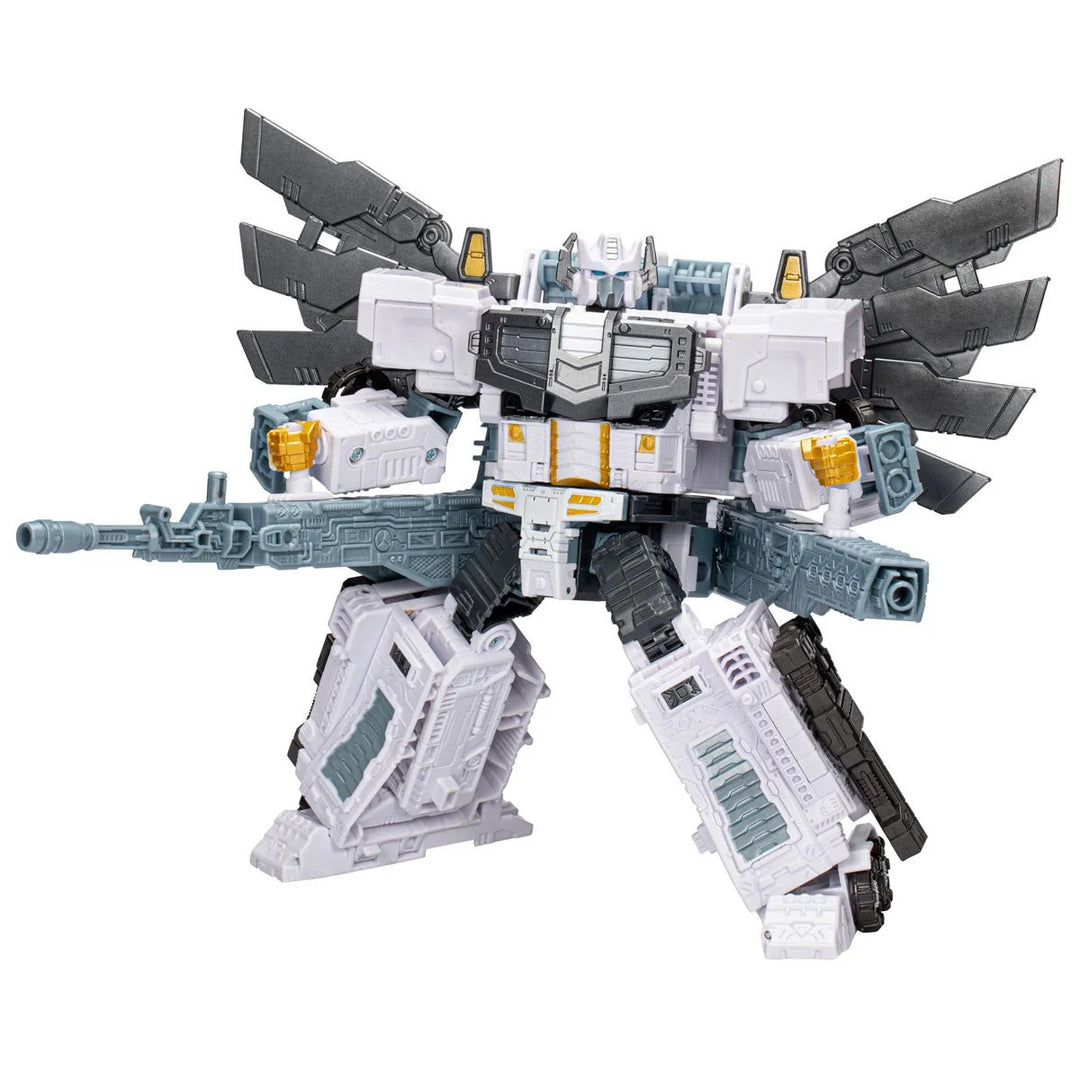 Transformers Toys Legacy Evolution Leader Class Nova Prime Toy, 7-inch, Action Figures for Boys and Girls Ages 8 and Up