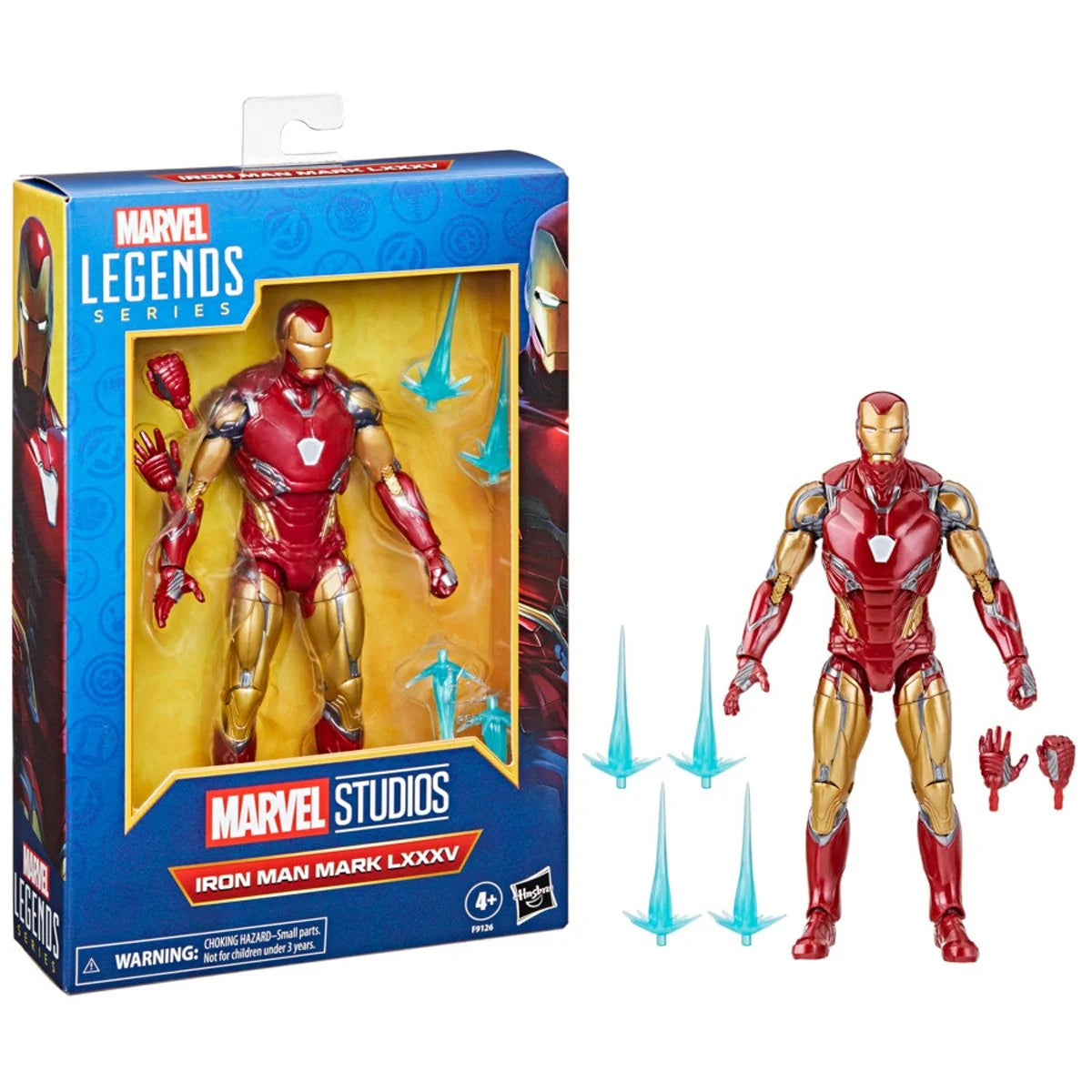 Marvel Legends Series Iron Man Mark LXXXV, Avengers: Endgame Collectible 6 Inch Action Figure
