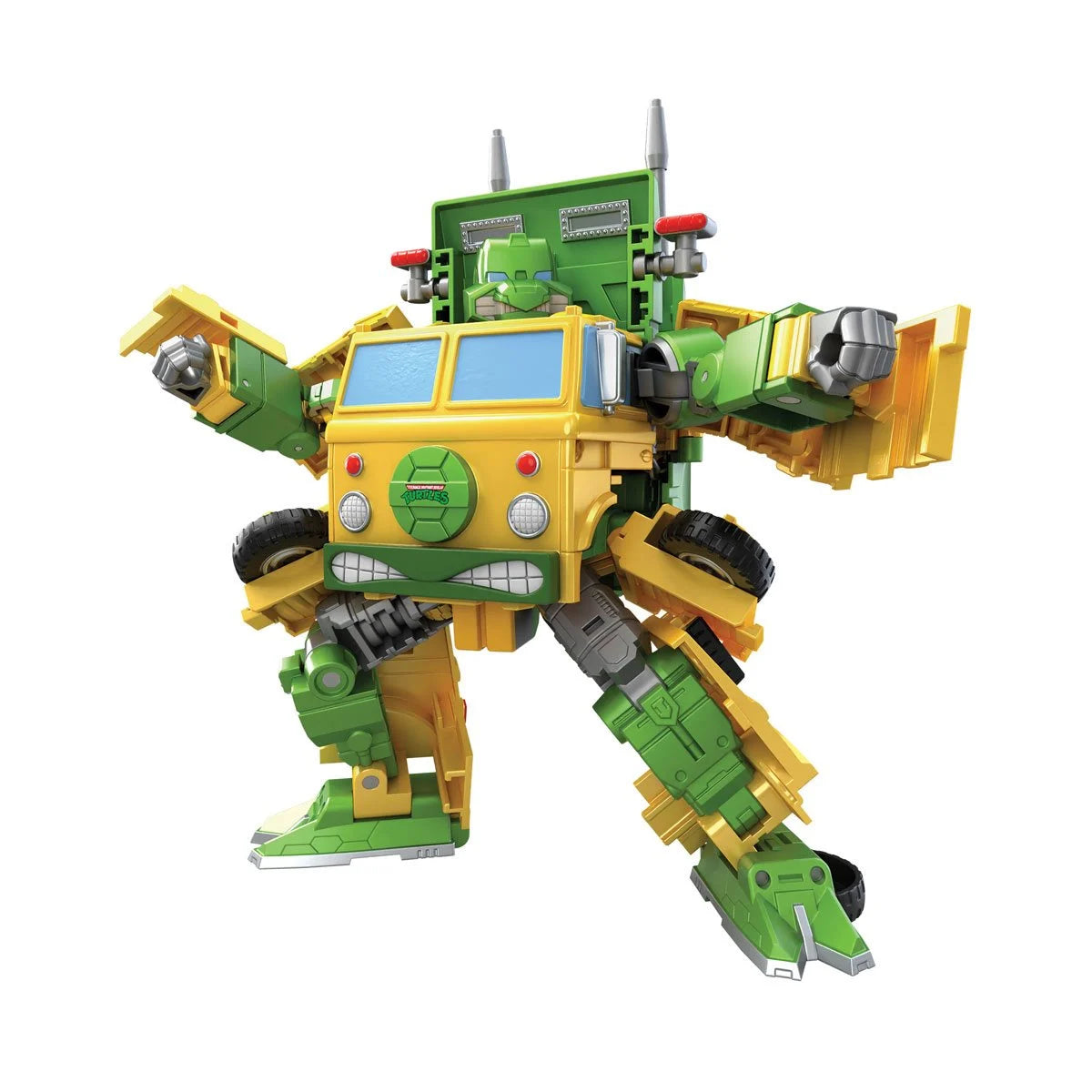Transformers Collaborative Teenage Mutant Ninja Turtles x Toy Party Wallop, 7-inch Action Figure, 8+