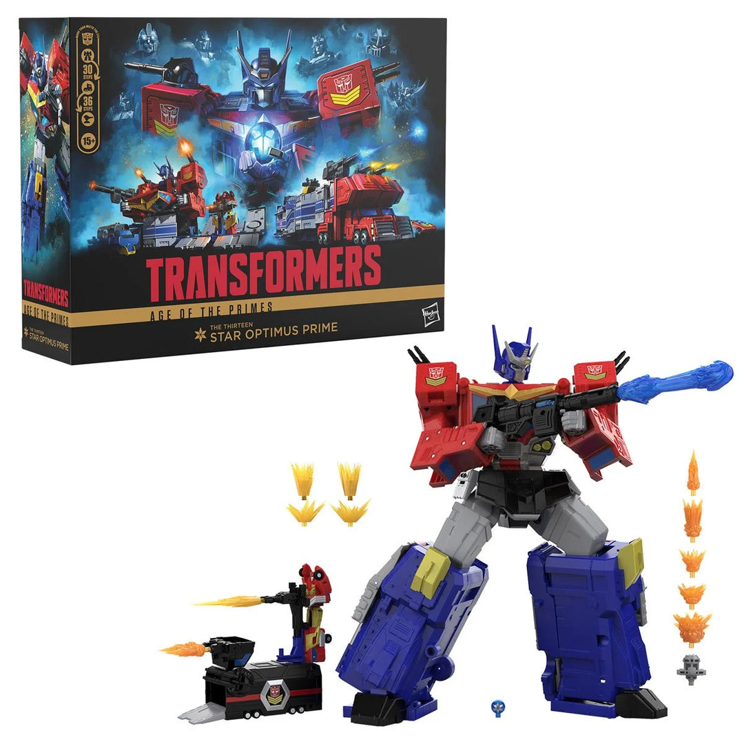 Transformers Age of The Primes Titan Class The Thirteen Star Optimus Prime
