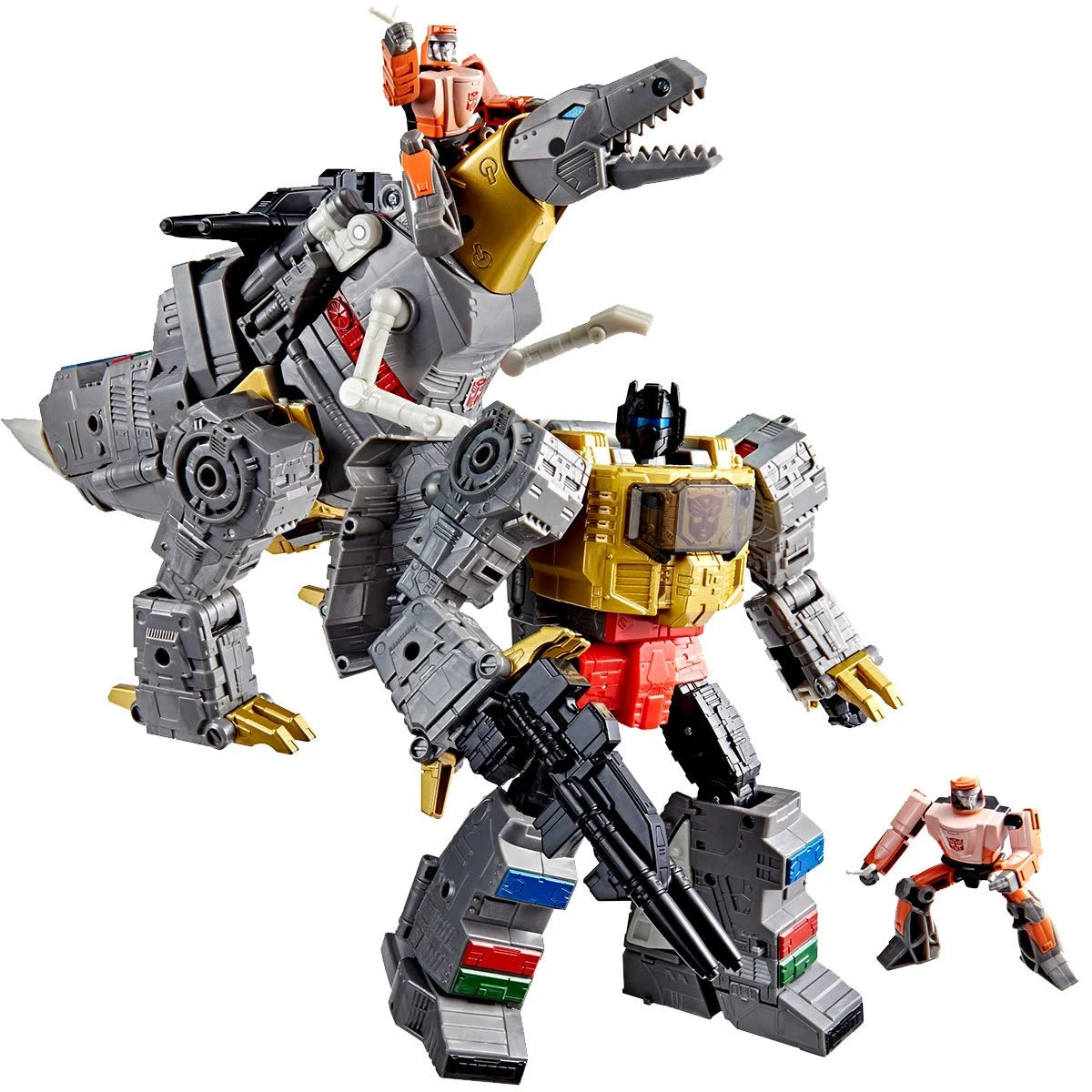 TRANSFORMERS Studio Series The The Movie Dinobot Grimlock, Leader Class 8.5-Inch Converting Action Figure, Robot Toys for Ages 8+