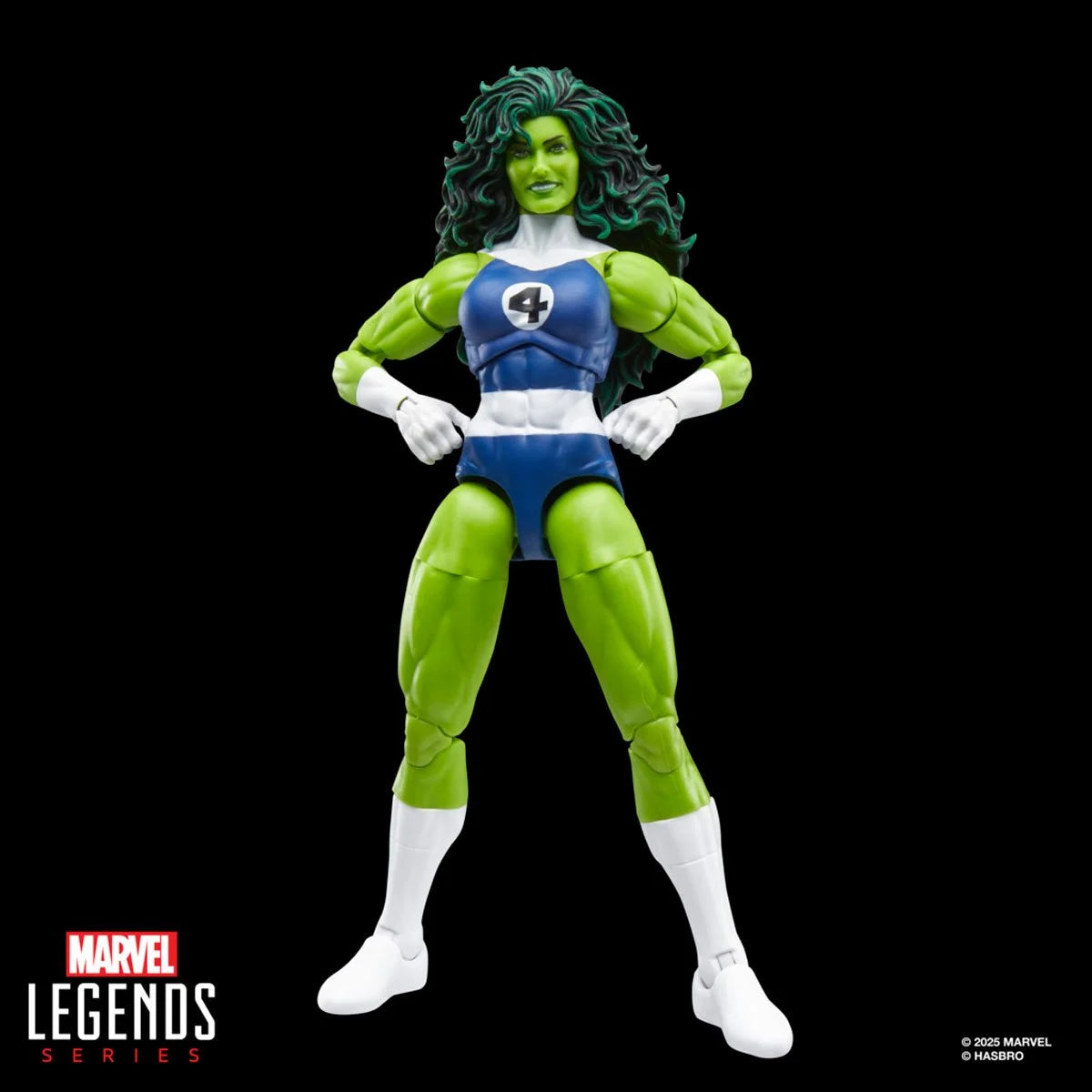 Marvel Legends Series She-Hulk Action Figure Inspired by Fantastic Four Comics