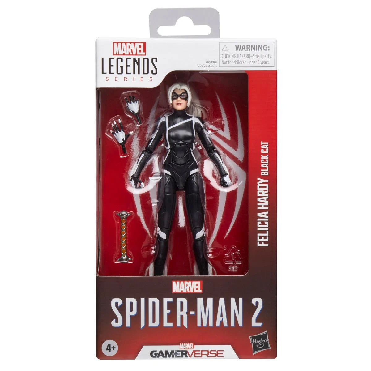 Marvel Legends Series Gamerverse Black Cat Felicia Hardy, Spider-Man 2 Video Game-Inspired Collectible 6 Inch Action Figure